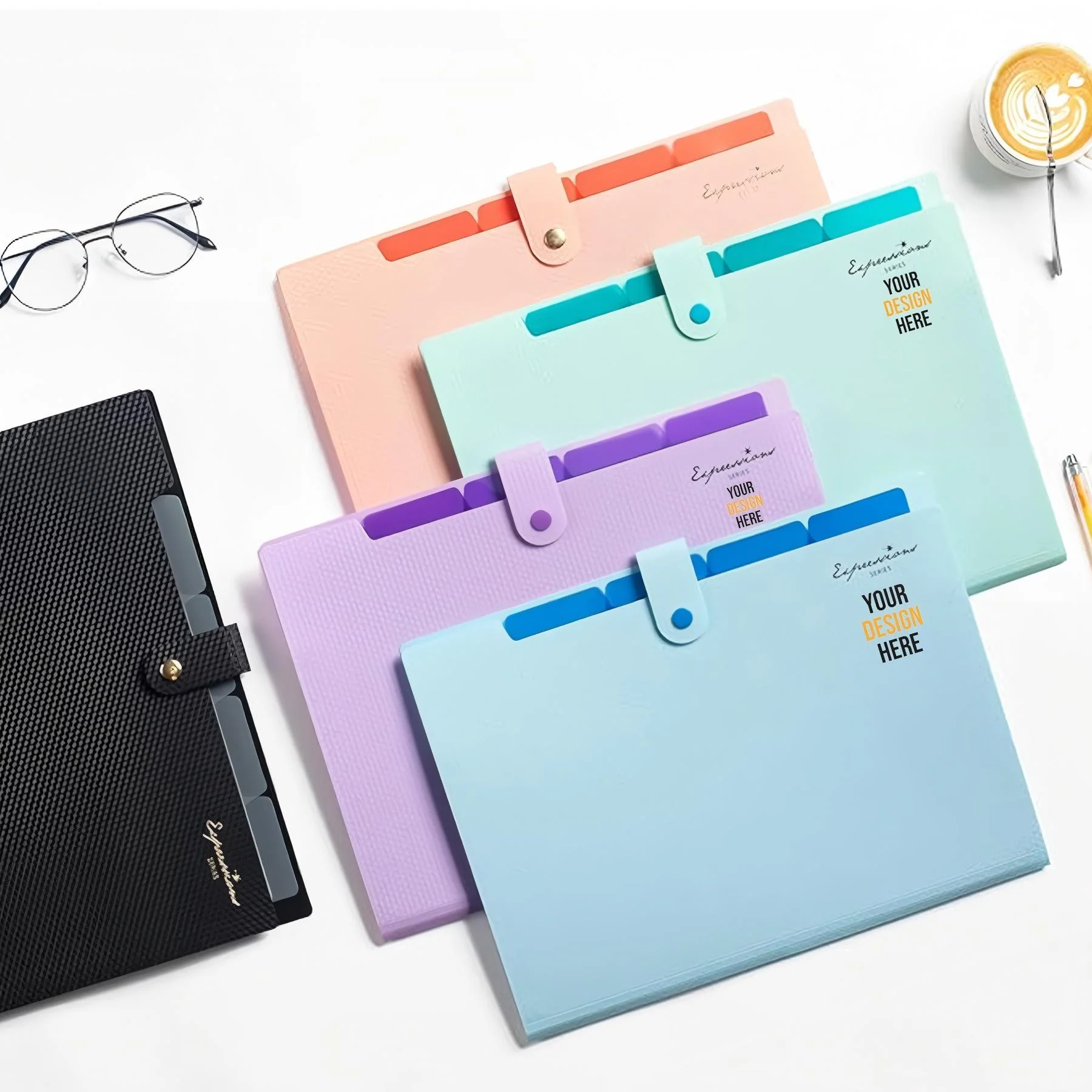 A4 Expandable Pocket Folder
