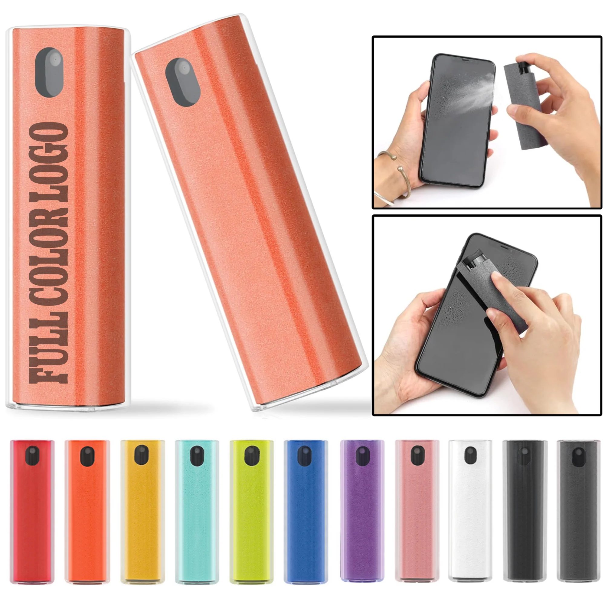 Full Color Custom Touchscreen Mist Cleaner Spray