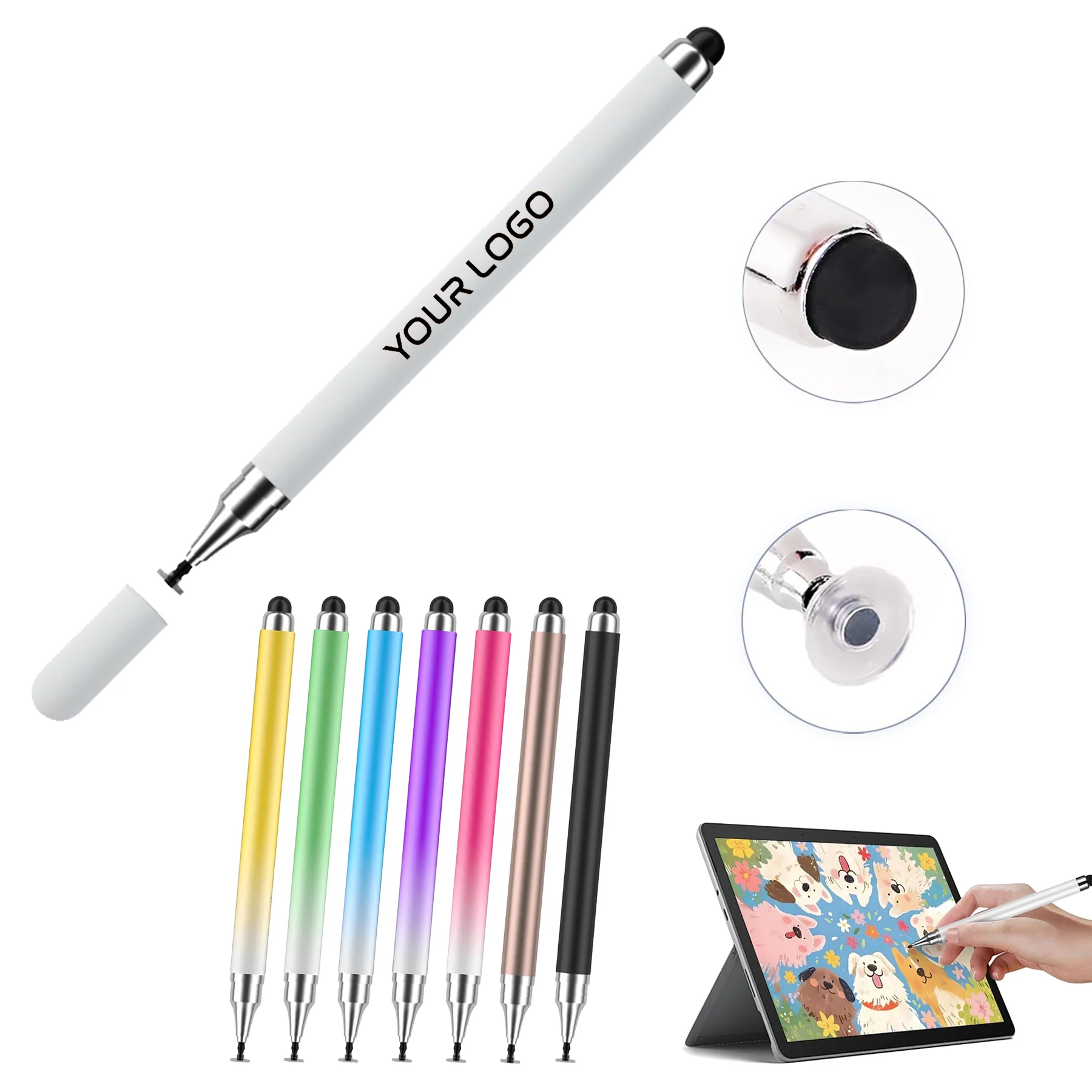 2 In 1 Stylus Pen For Touchscreen