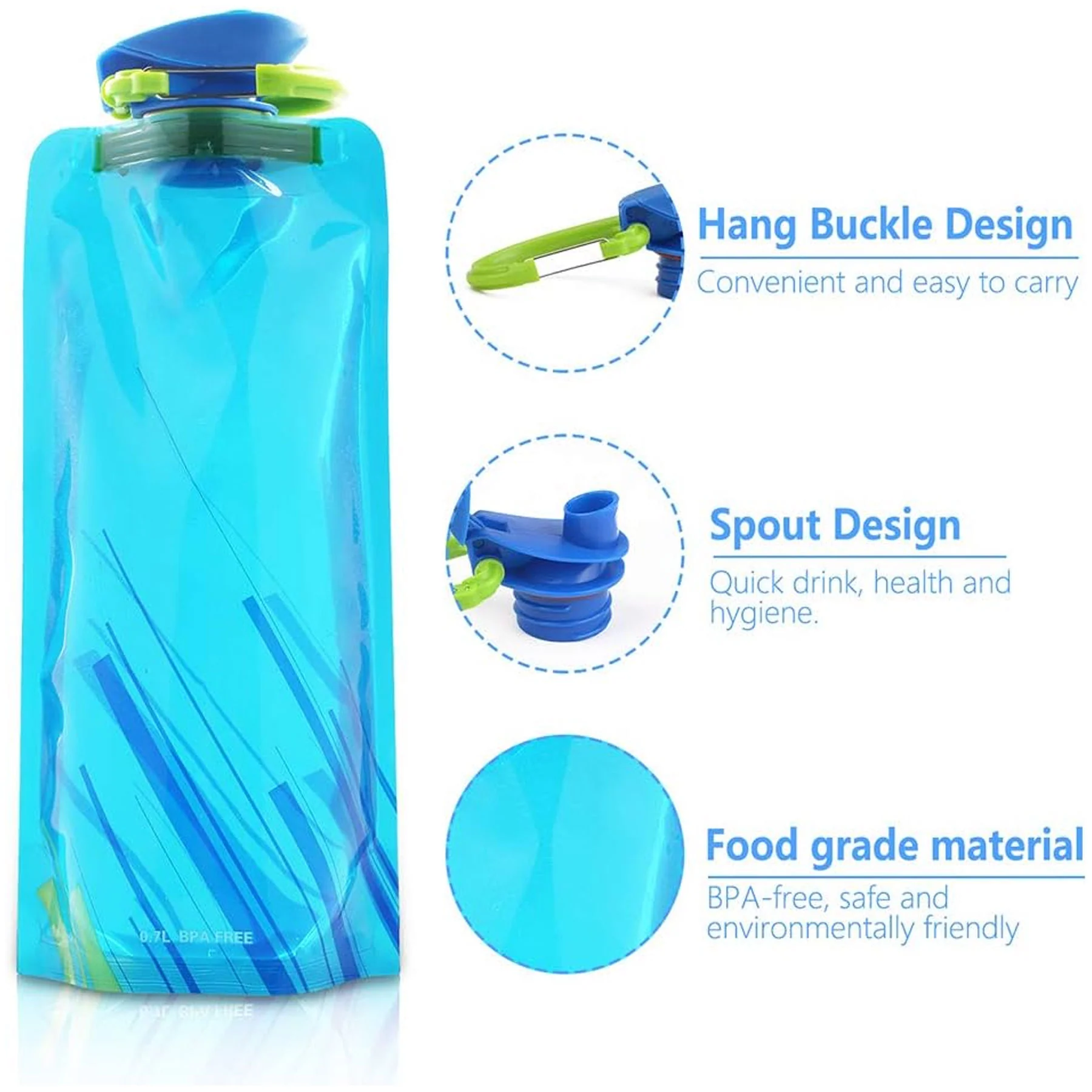 Foldable Water Bottles