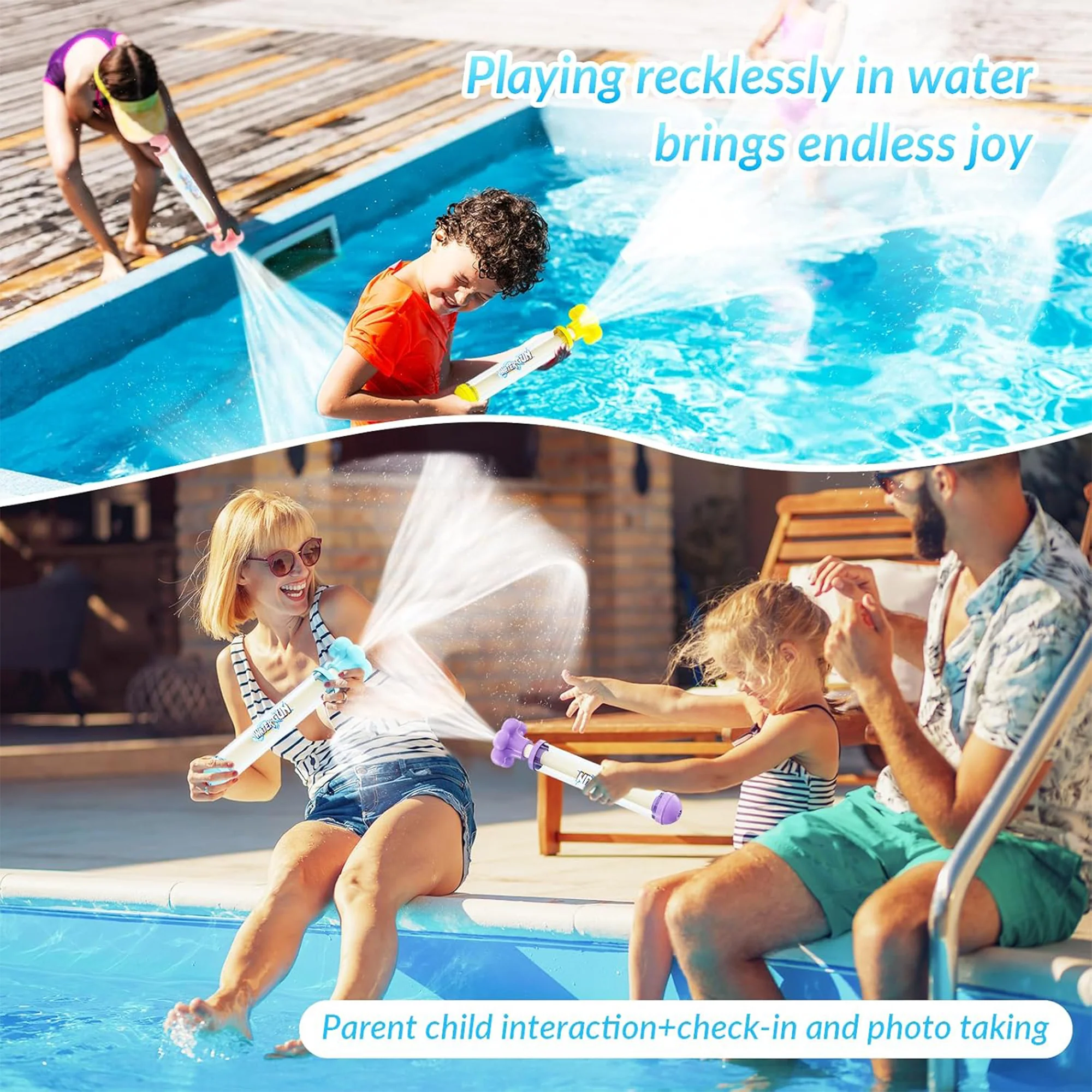 Romantic Fireworks Style Water Spray Toy
