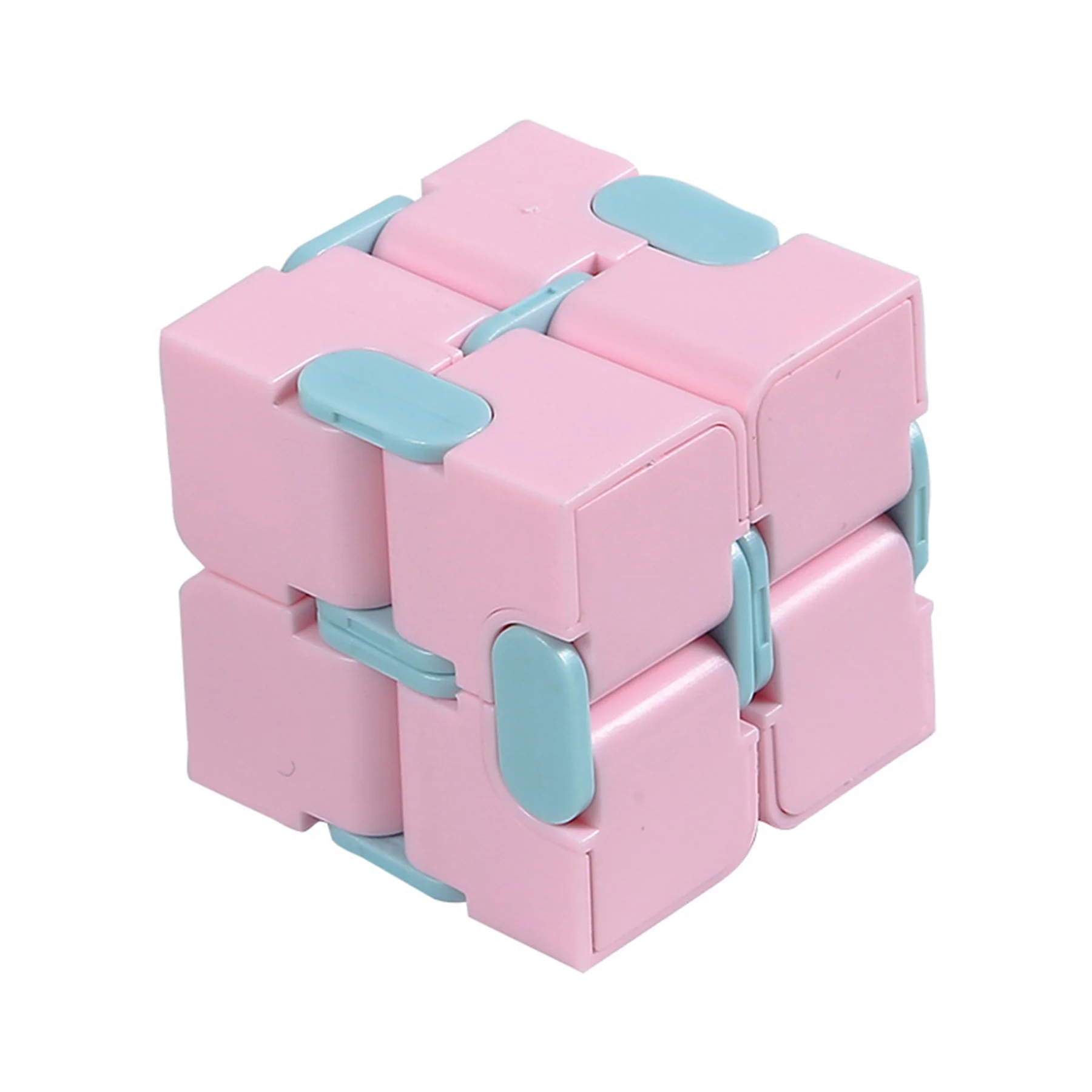Plastic Infinity Cube Fidget Toy Stress Relief Fidget Toy
