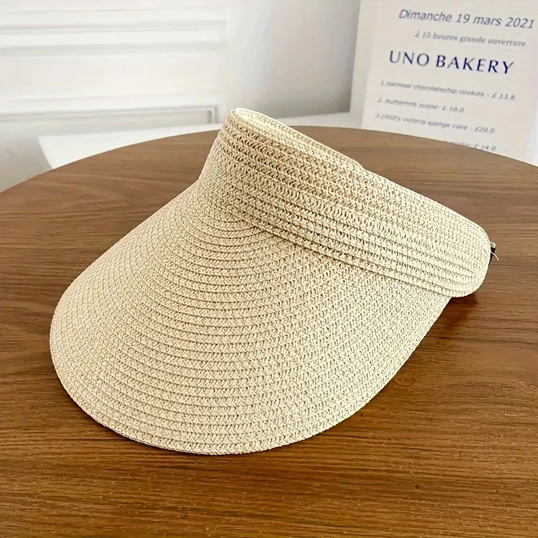 Straw Sun Visors