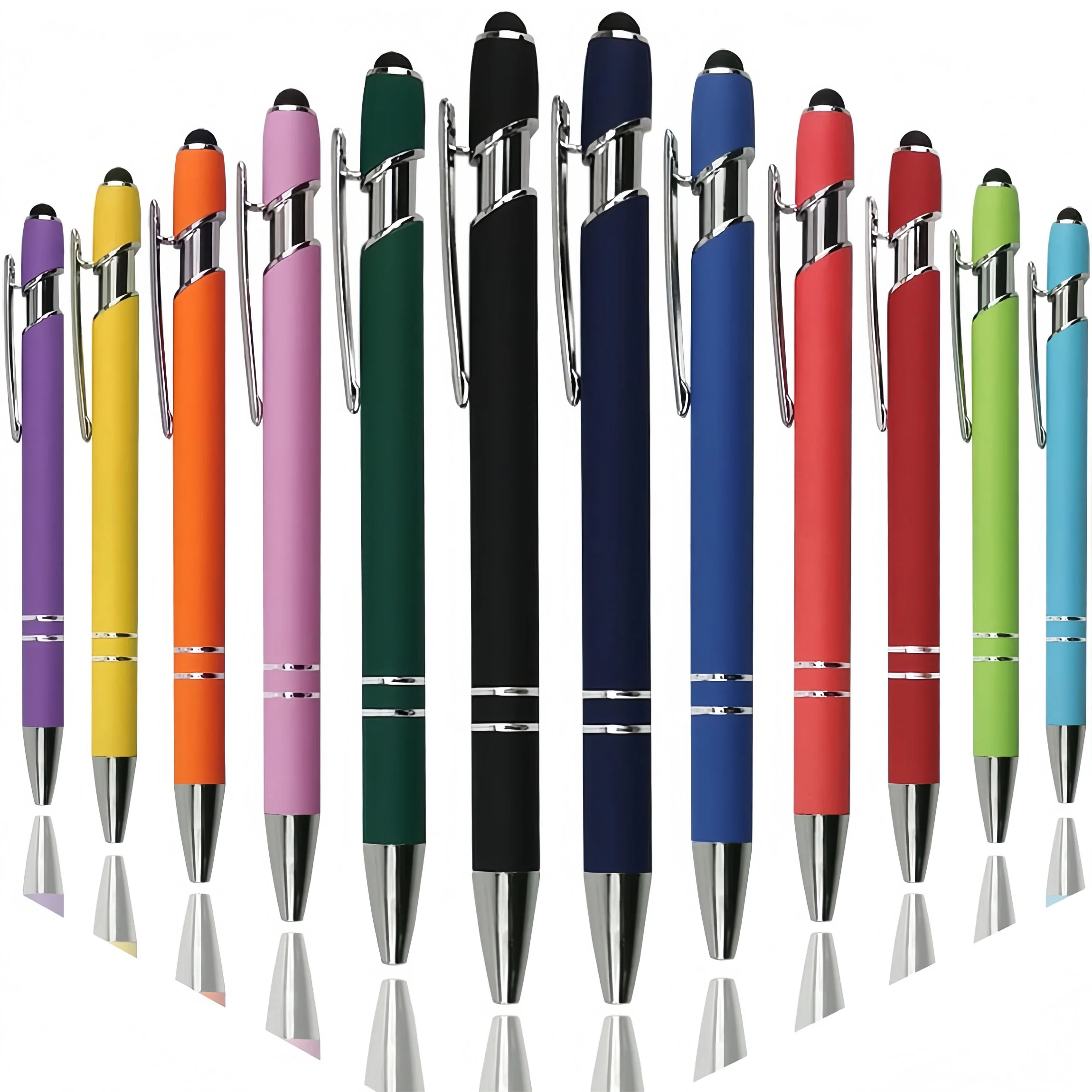 Promotional Metal Ballpoint Pen With Stylus