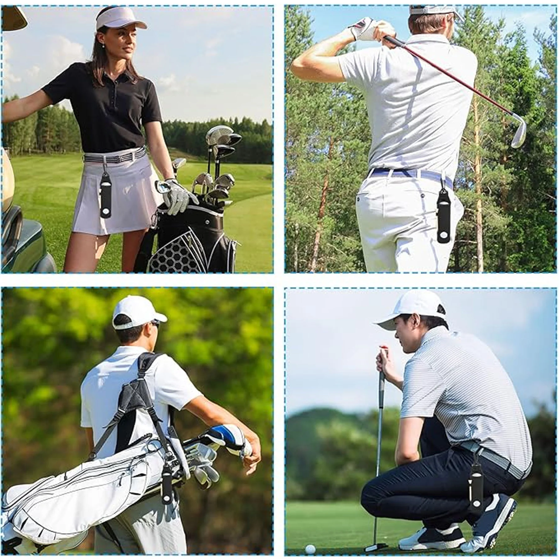 Golfs Globes Waist Bag