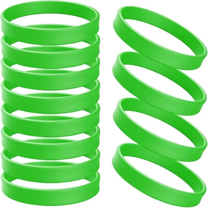Colorful Pattern Silicone Bracelets