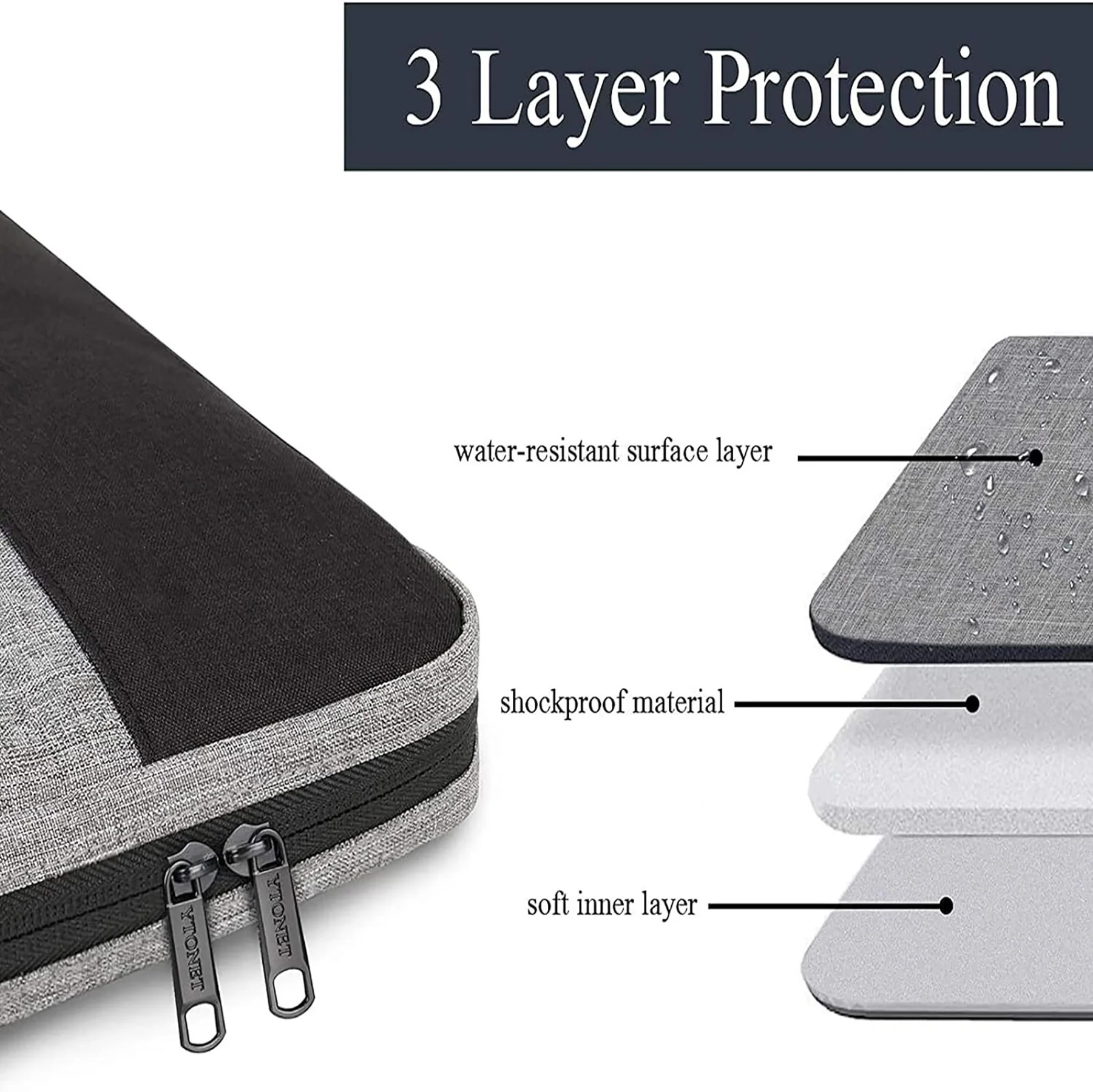 14 Inches Water Resistant Laptop Sleeve