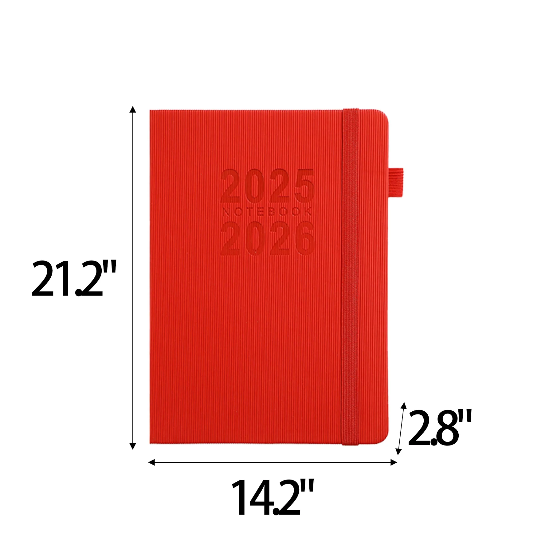 Thickened 2025-2026 Yearly Planner