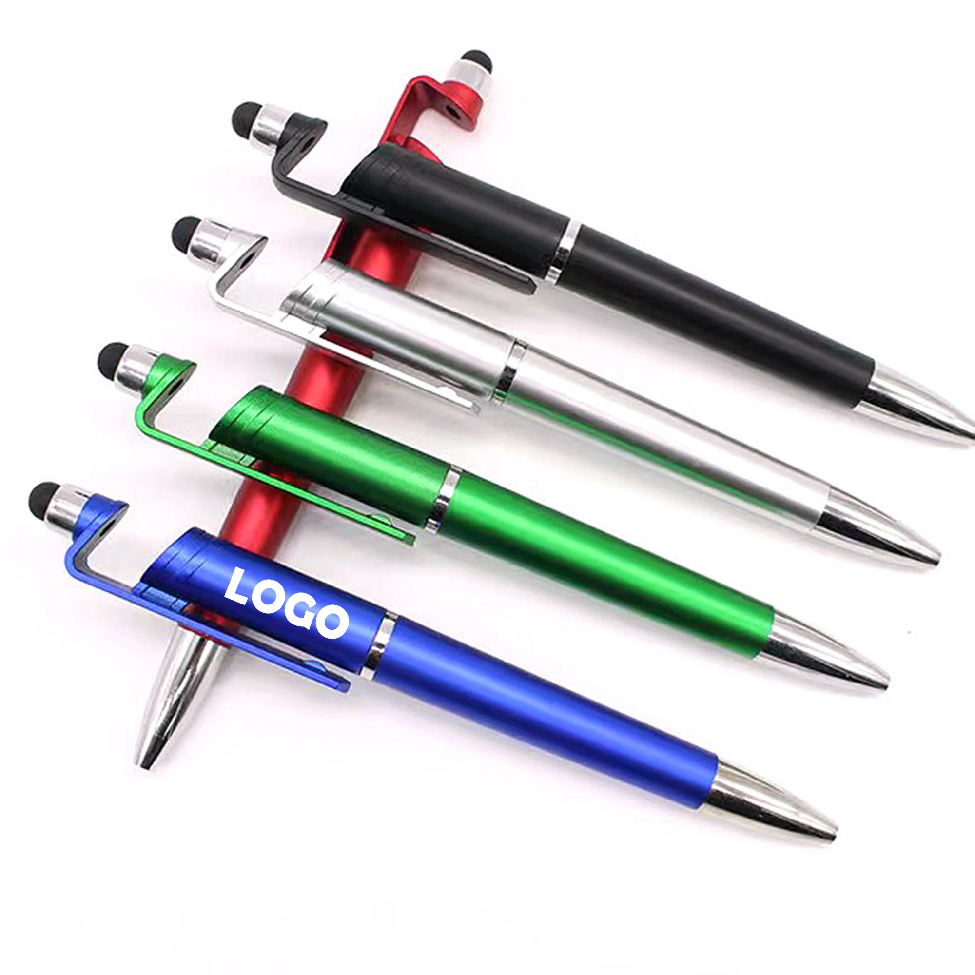 3 In 1 Ballpoint Pen With Phone Holder/Touch Screen