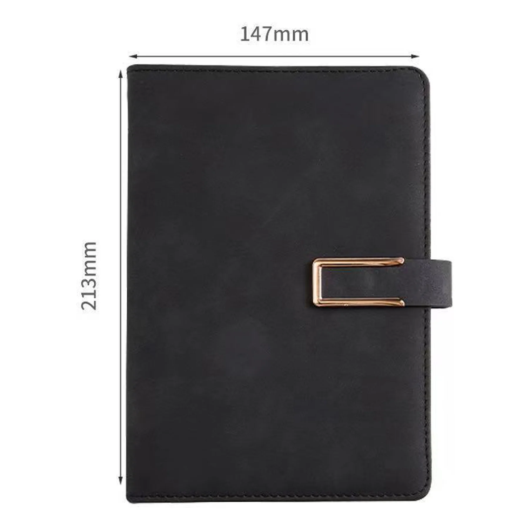 A5 Magnetic Closure PU Notebook