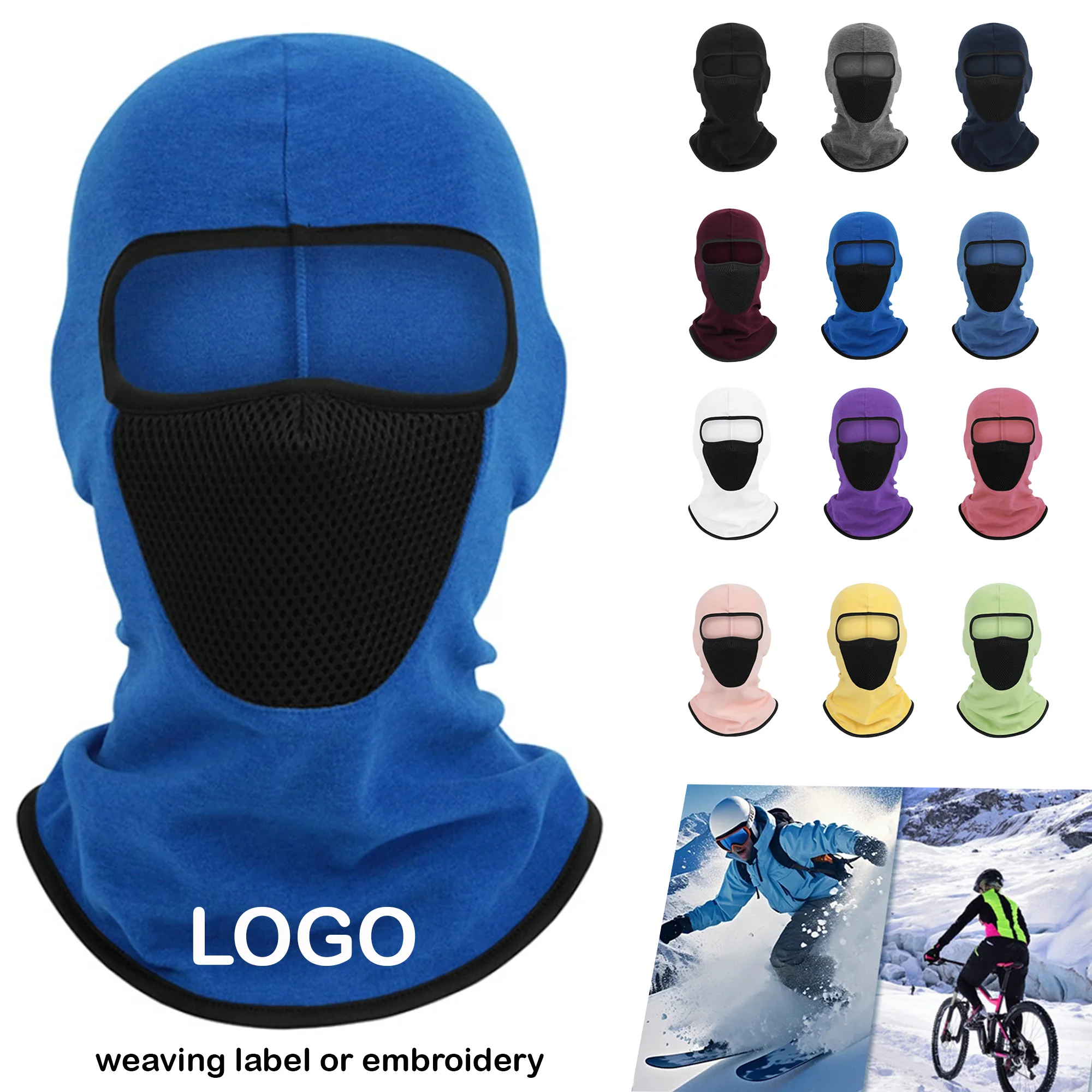 Balaclava with Breathable Face Mask
