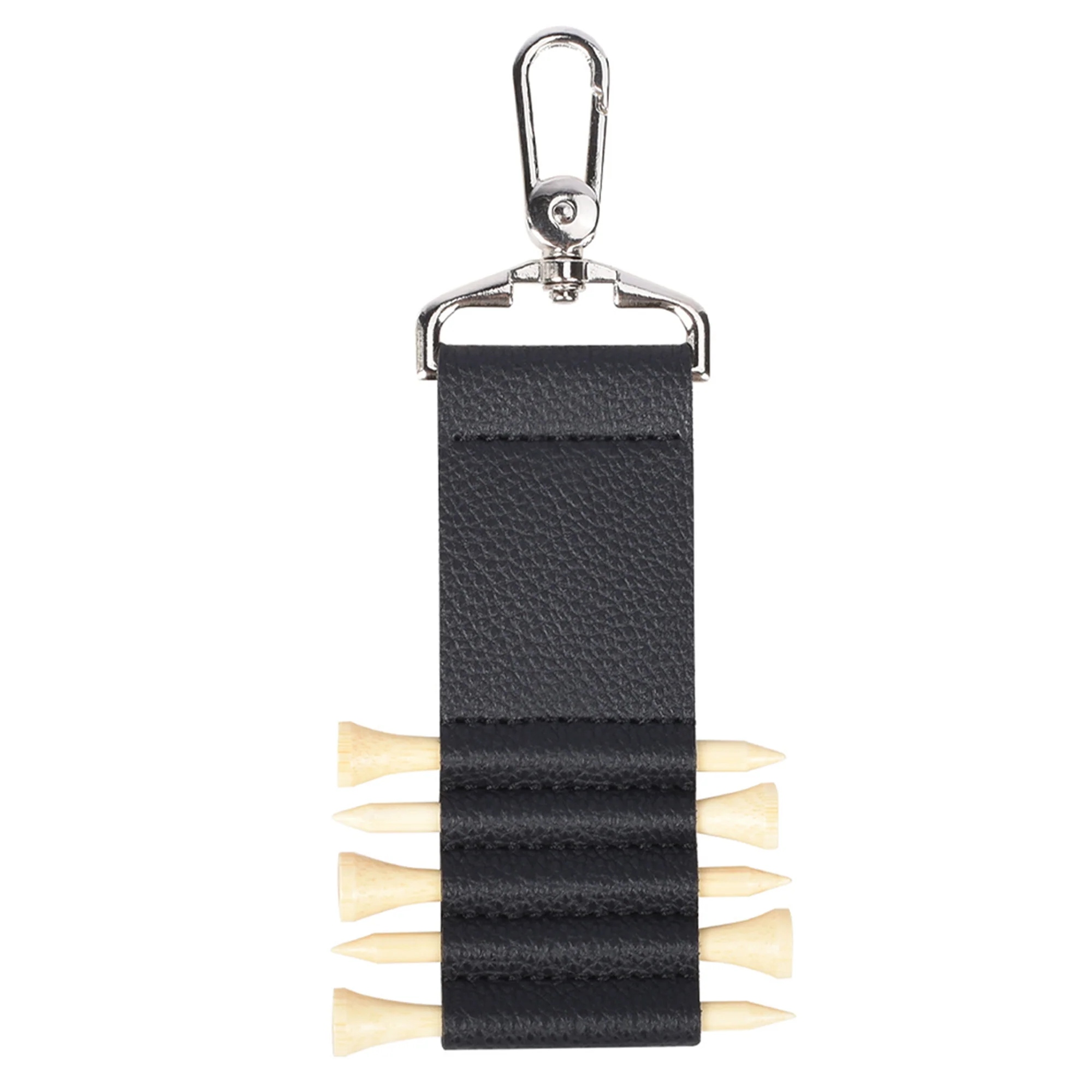 Leather Golf Tag with 5 Tees