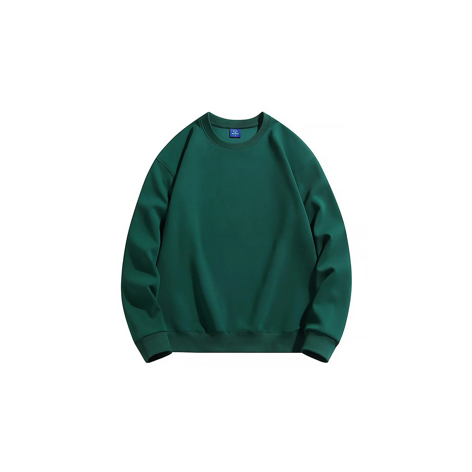 Pure Cotton Round-Neck Sweatshirt