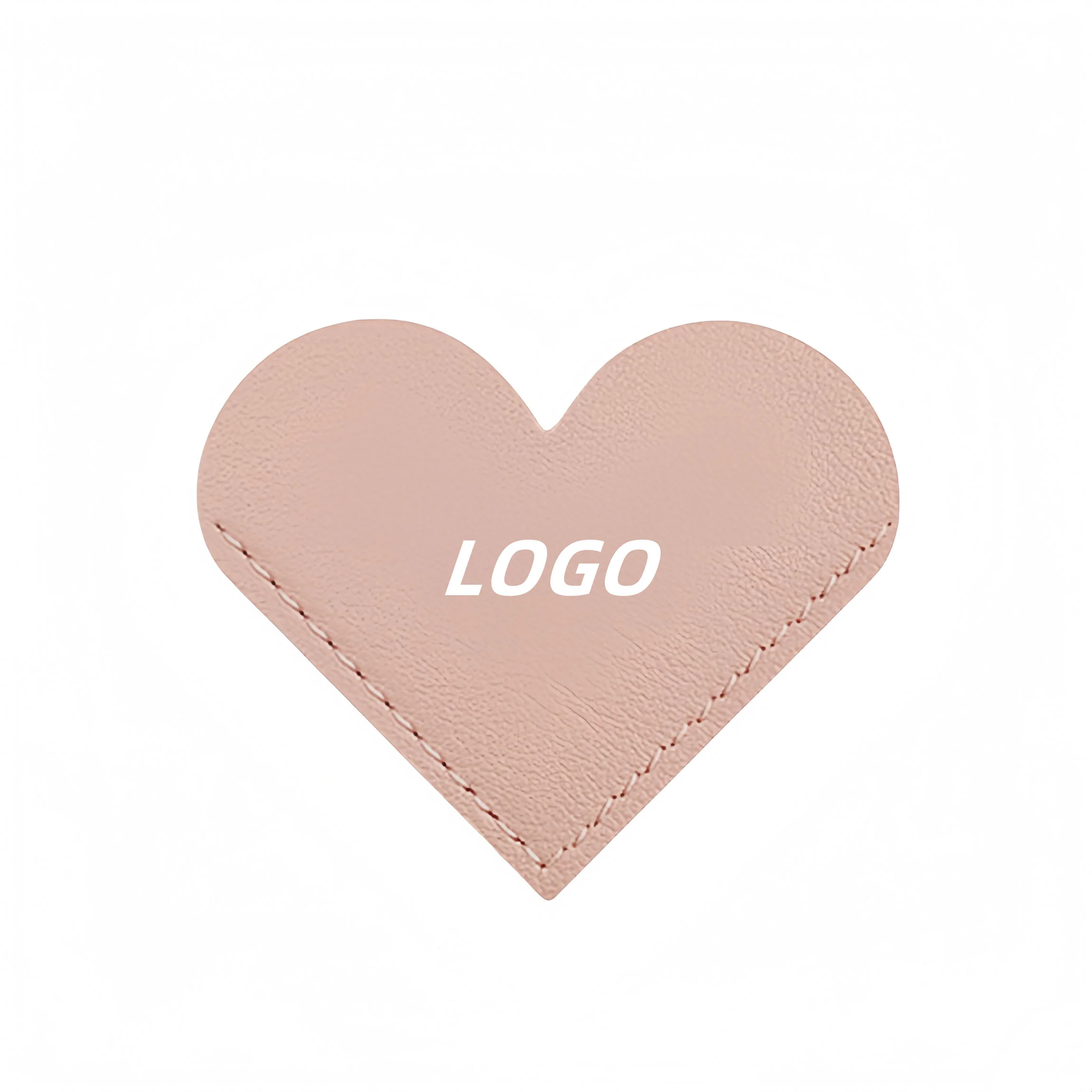 PU Moisture and Stain Resistant Heart Bookmark