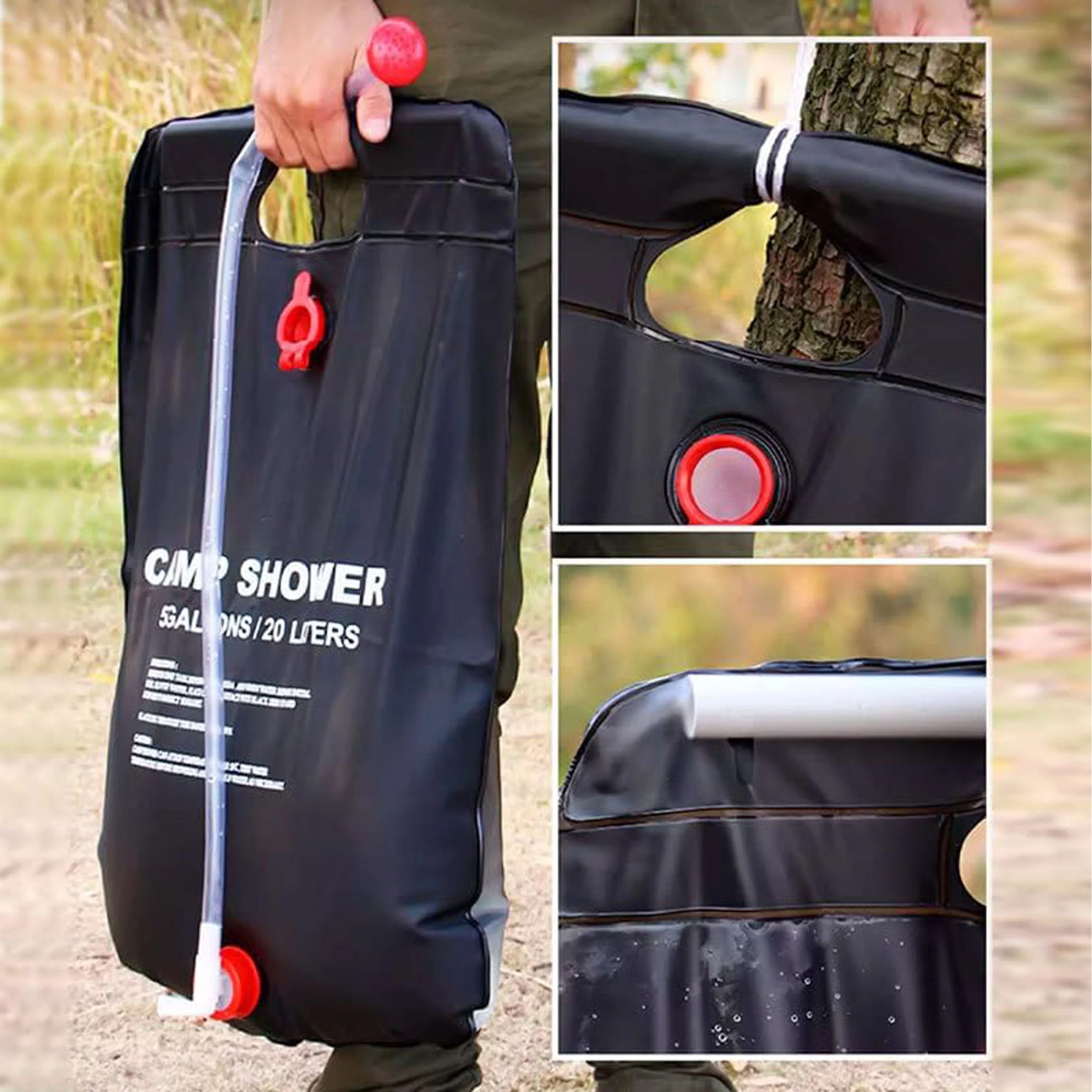 20L Outdoor Solar Portable Shower Bag