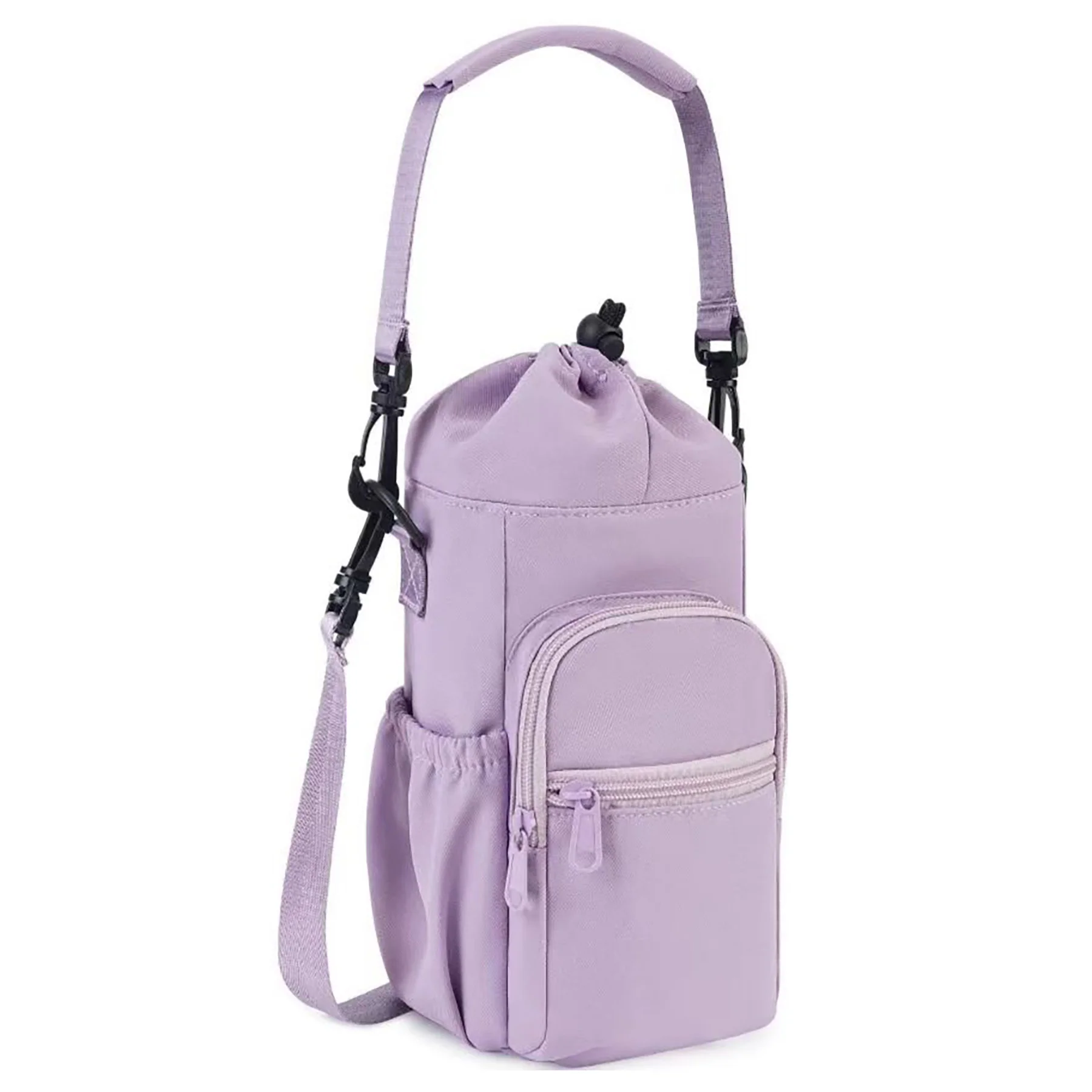 Outdoor Sports Water Bottle Bag With Strap