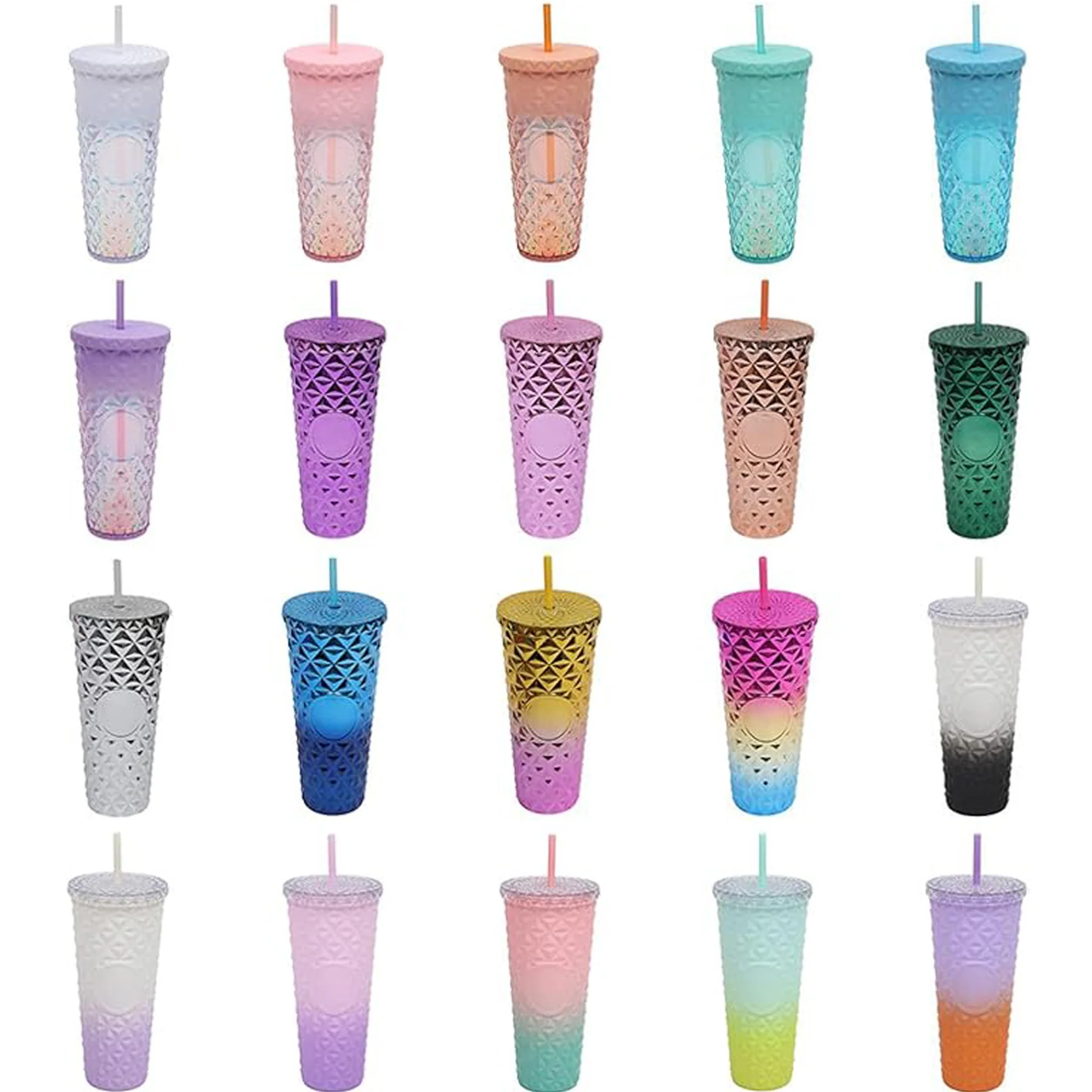 Modern Crystal-Style Large Capacity Drinking Cup