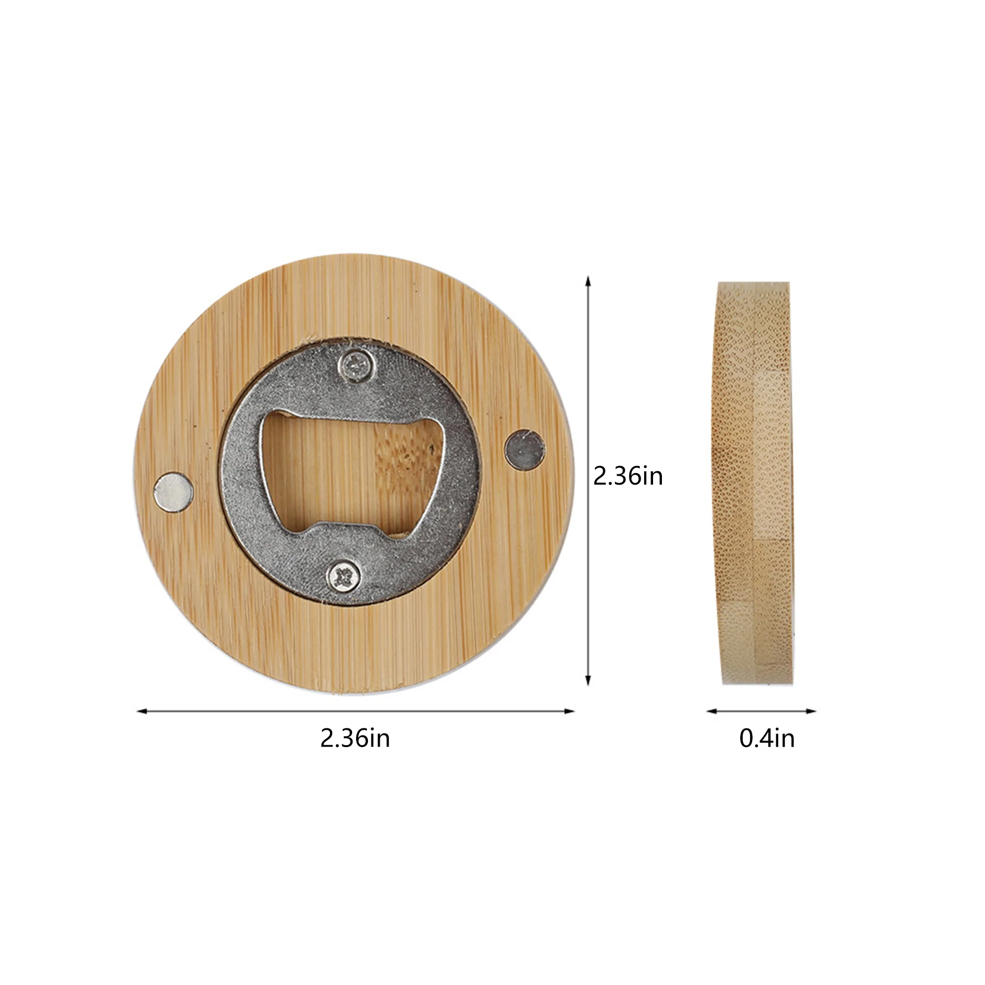 Wooden Magnetic Bottle Opener