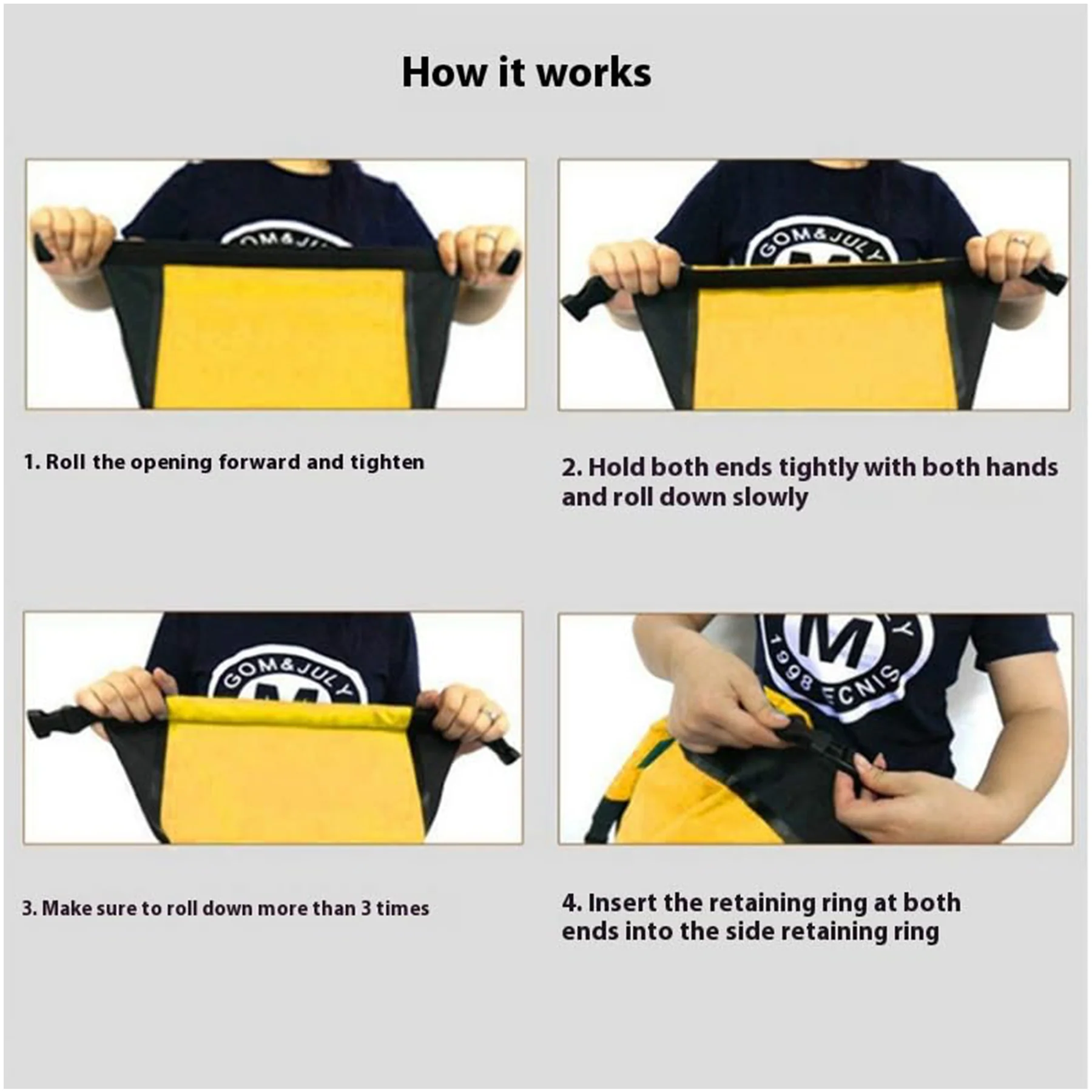 Outdoor Waterproof Dry Backpack