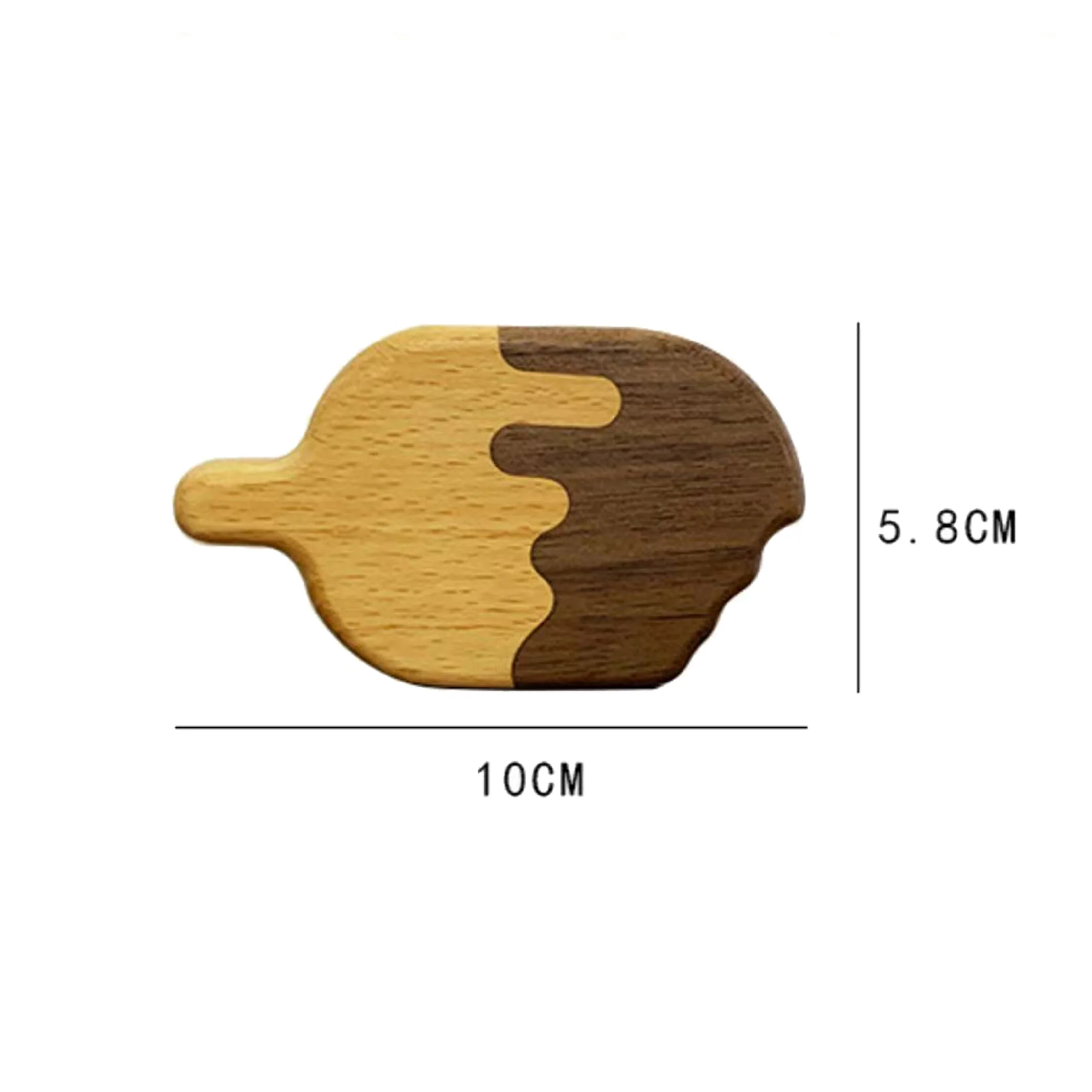 Ice Cream Wooden Magnet Bottle Opener