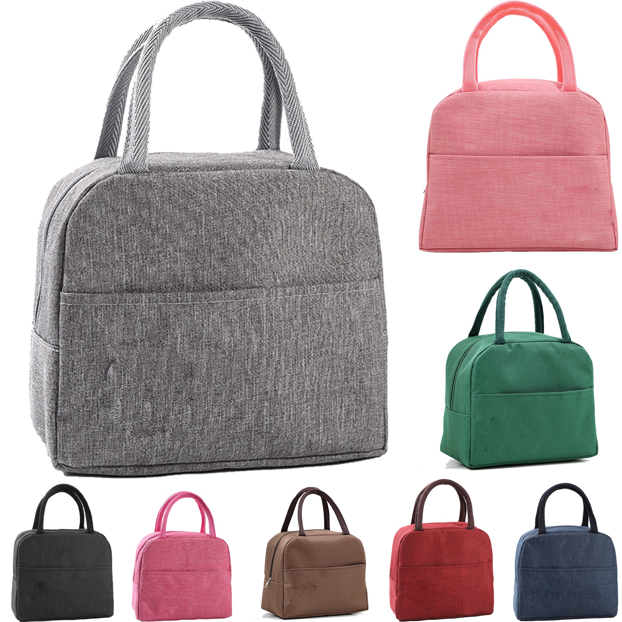 Reusable Thermal Insulated Waterproof Lunch Tote Bag