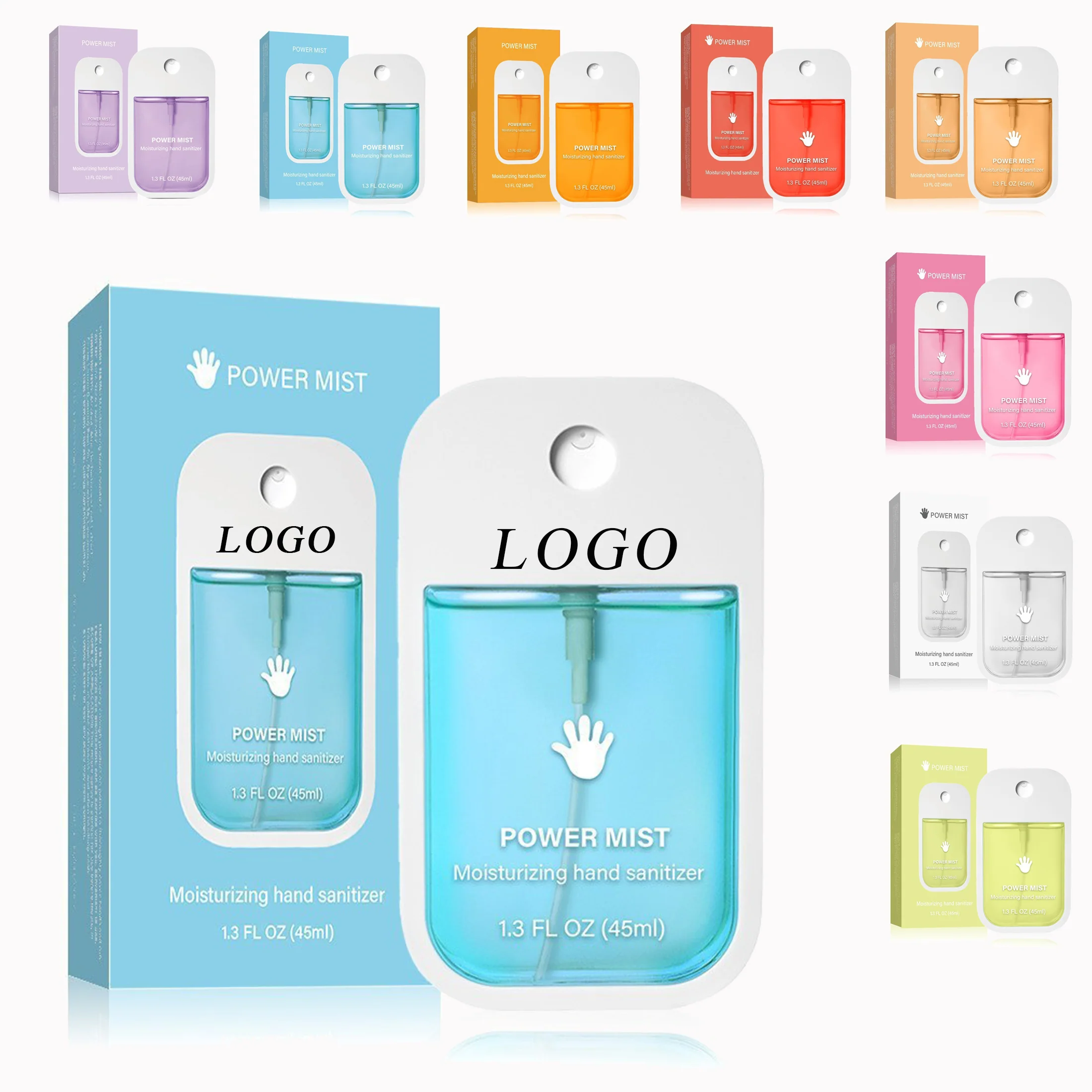 38ml Alcohol-Based Hyaluronic Acid Hand Sanitizer Spray