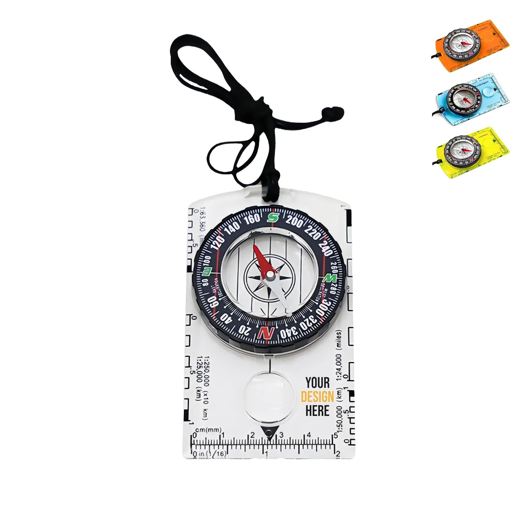 Transparent Advanced Scouting Compass