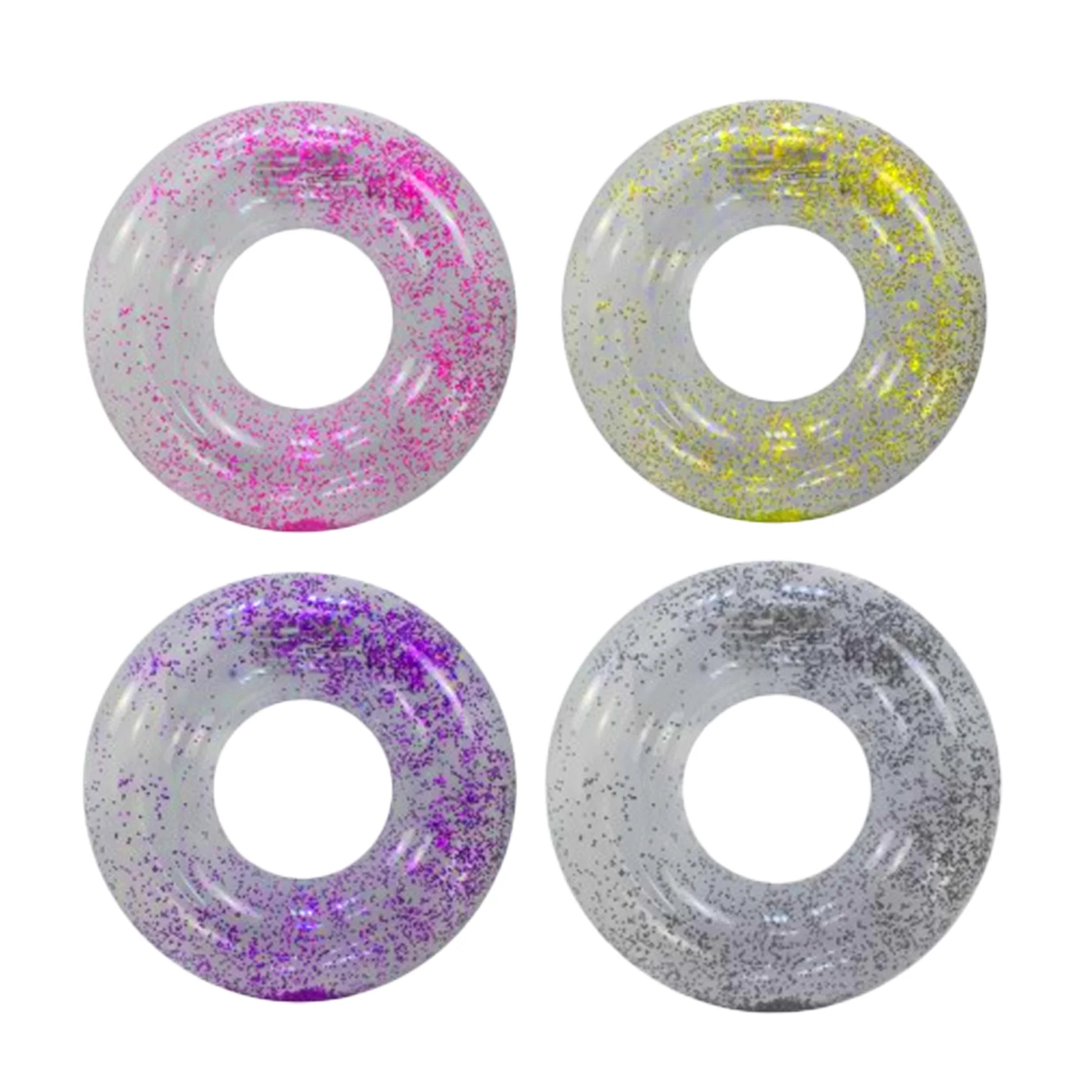 Inflatable Sequin Swim Ring