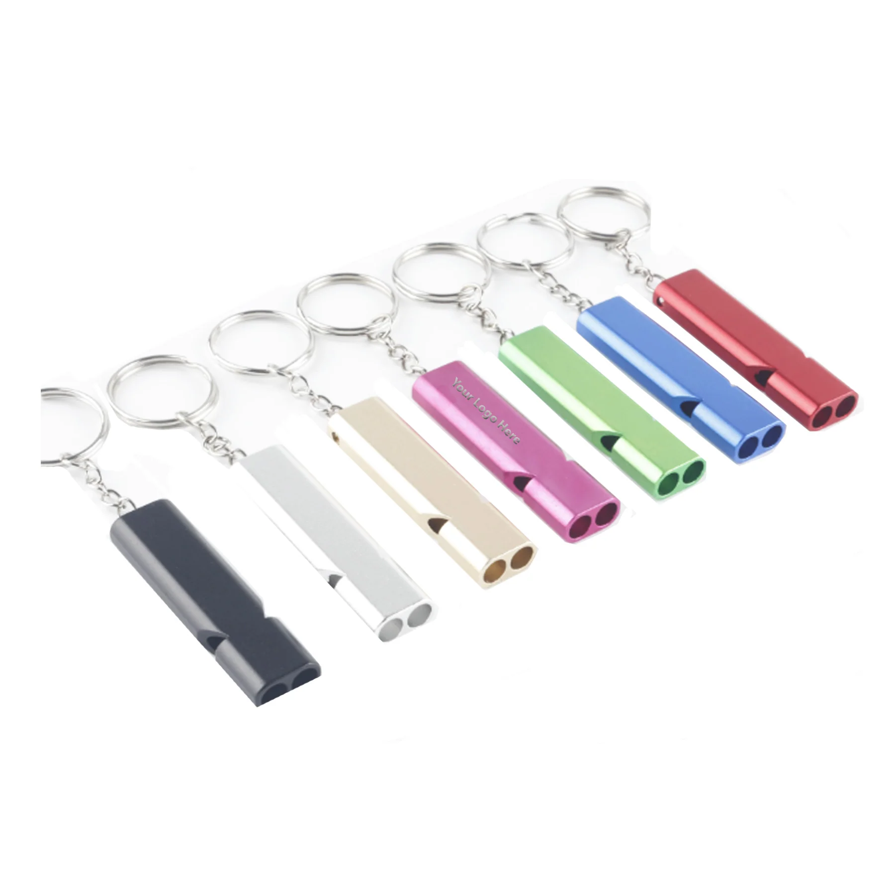 High Pitch Double-Tube Survival Whistles