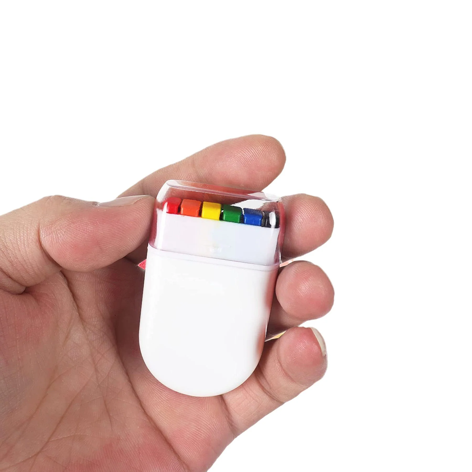 6 Color Color Rainbow Crayon Face Painting