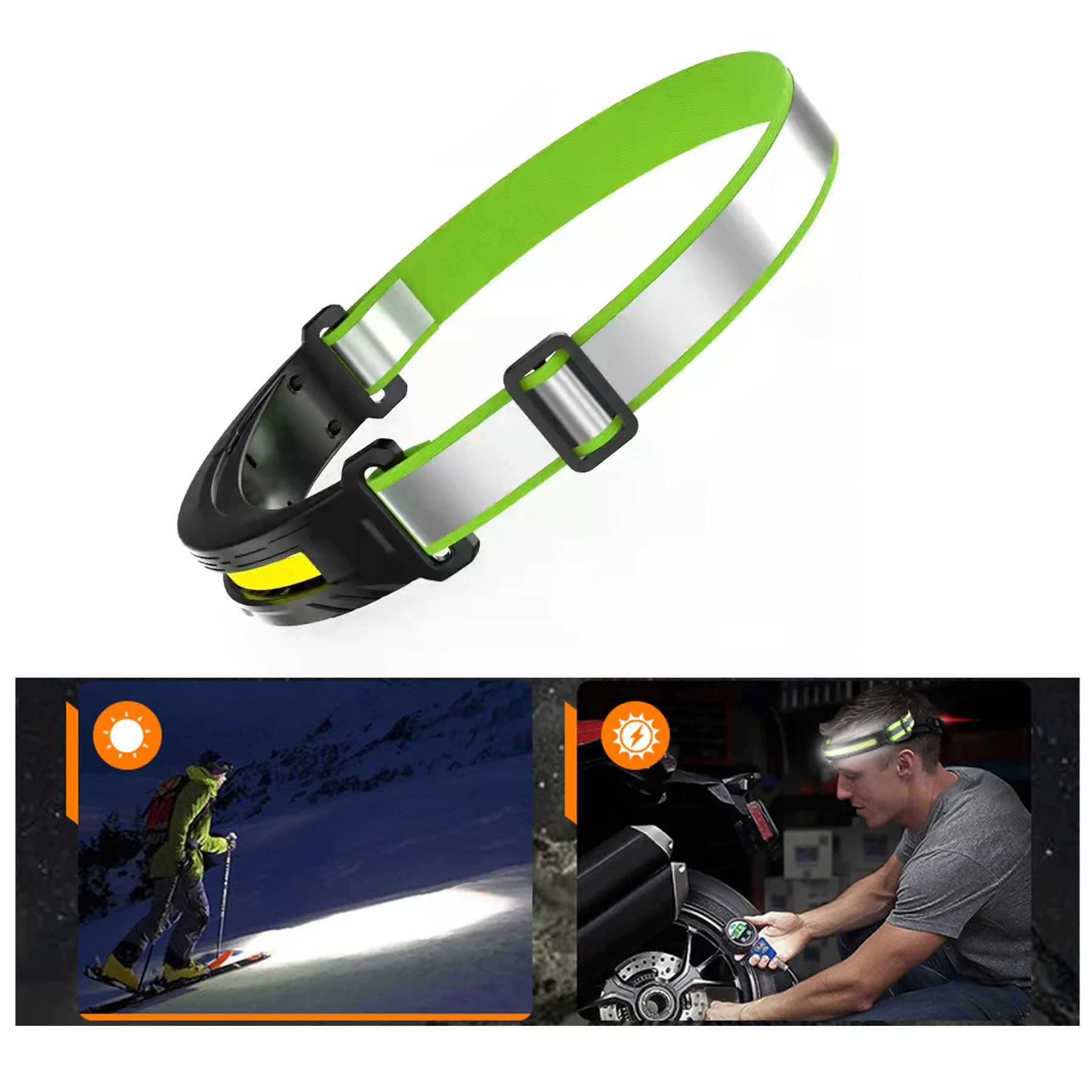 Rechargeable Outdoor Led Fishing Light Camping Headlight