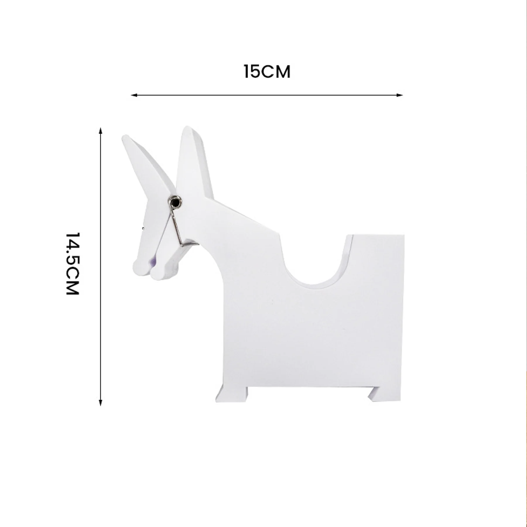 Mule-Shaped Note Holder