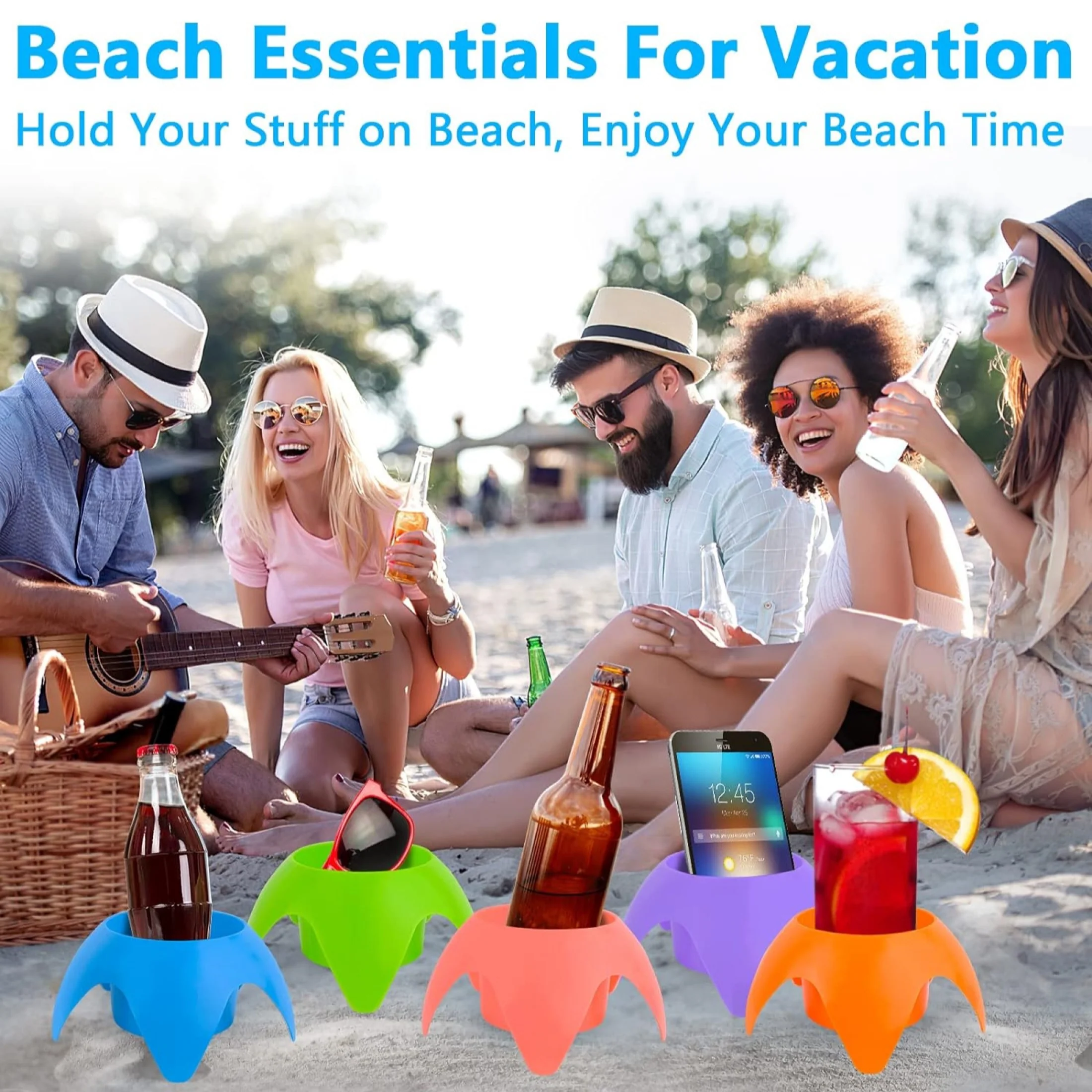 Beach Drink Cup Holder