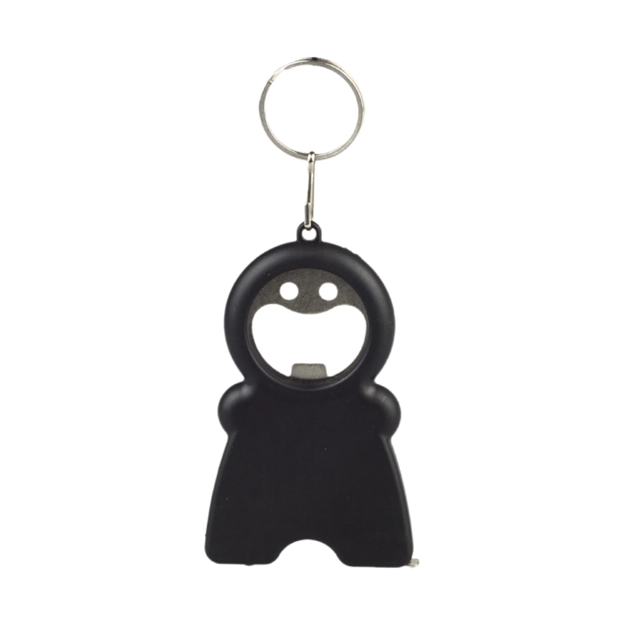 4 In 1 Keychain Bottle Opener Flashlight 3 Ft Measure Tape