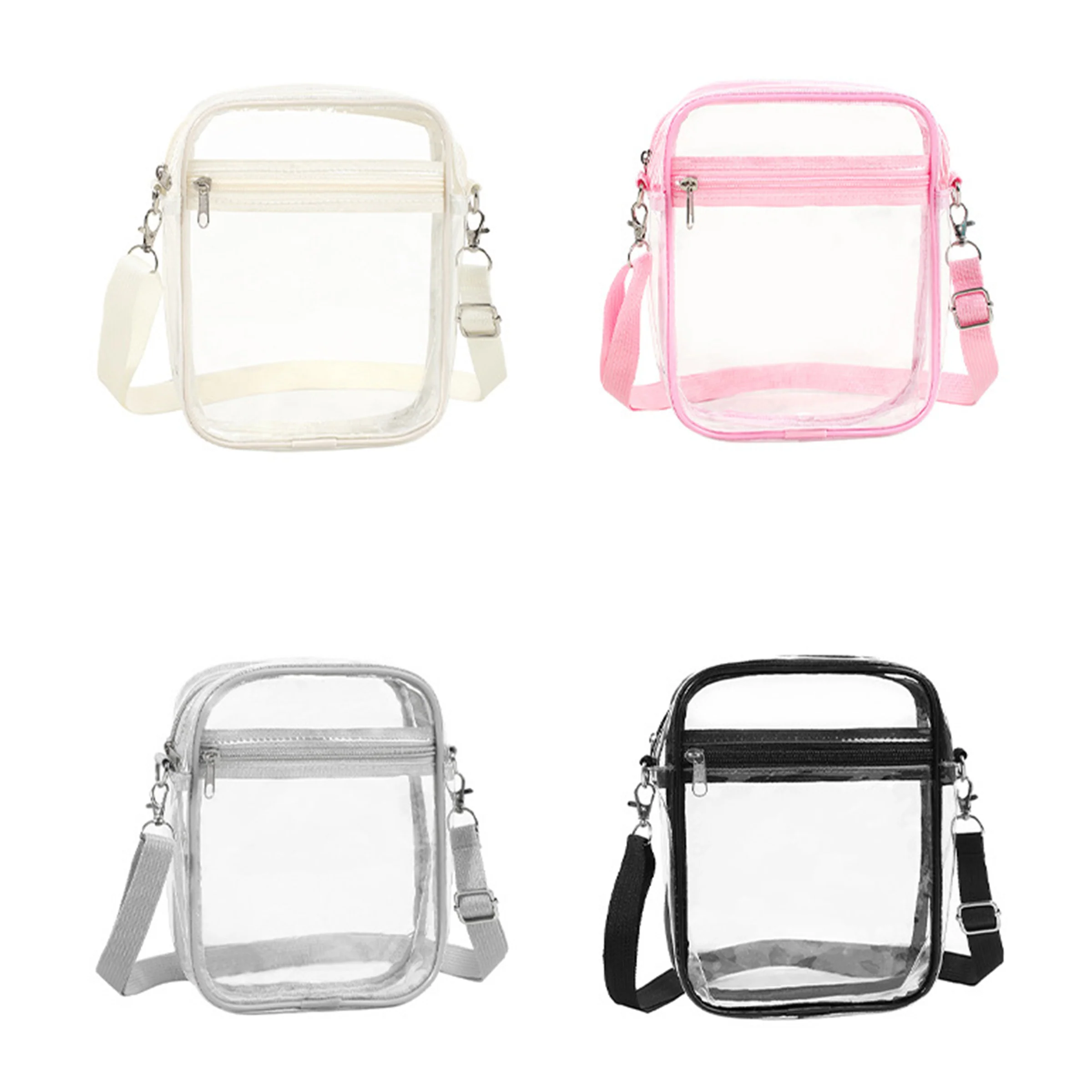 Pvc Clear Crossbody Purse Bag