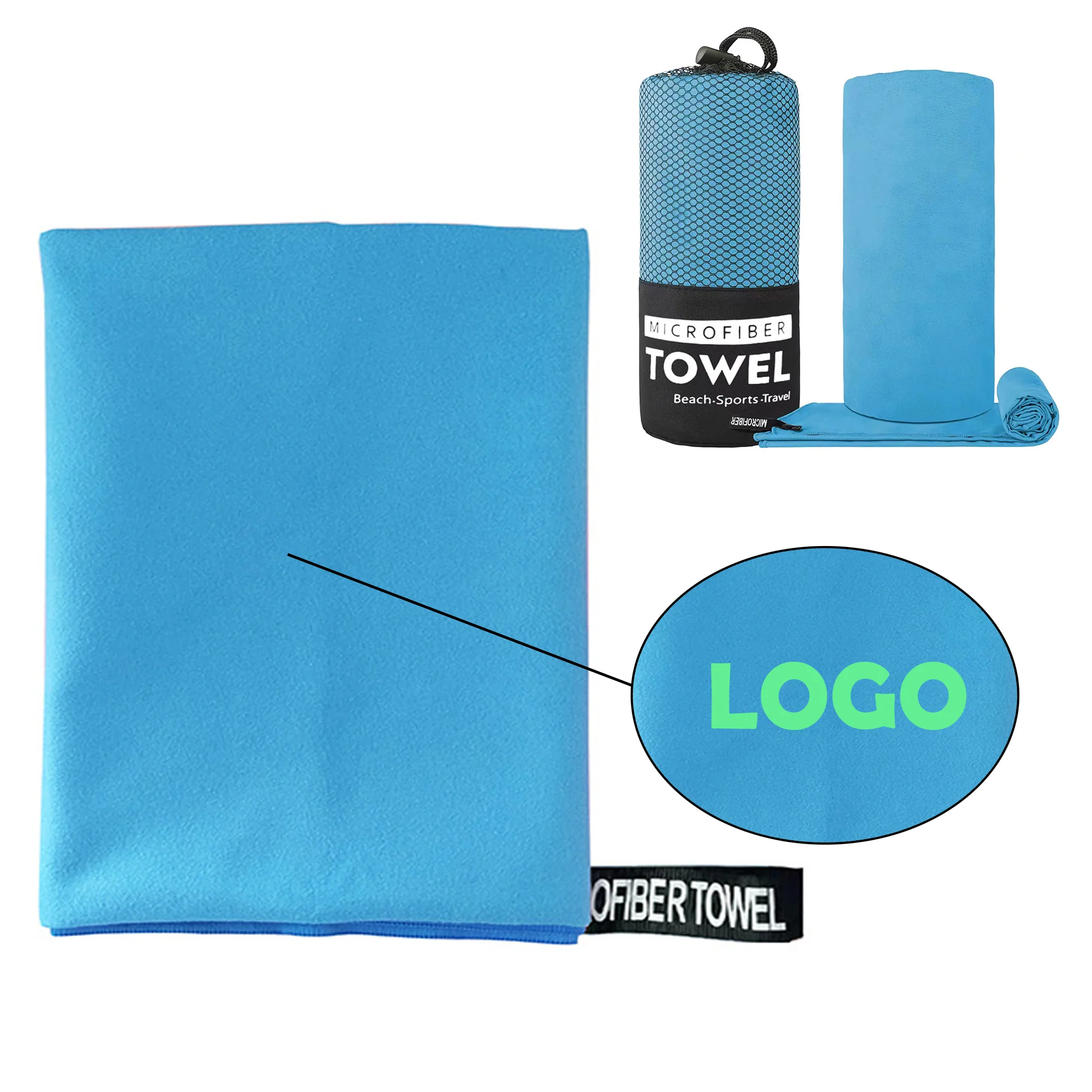 Durable Microfiber Sports Towel