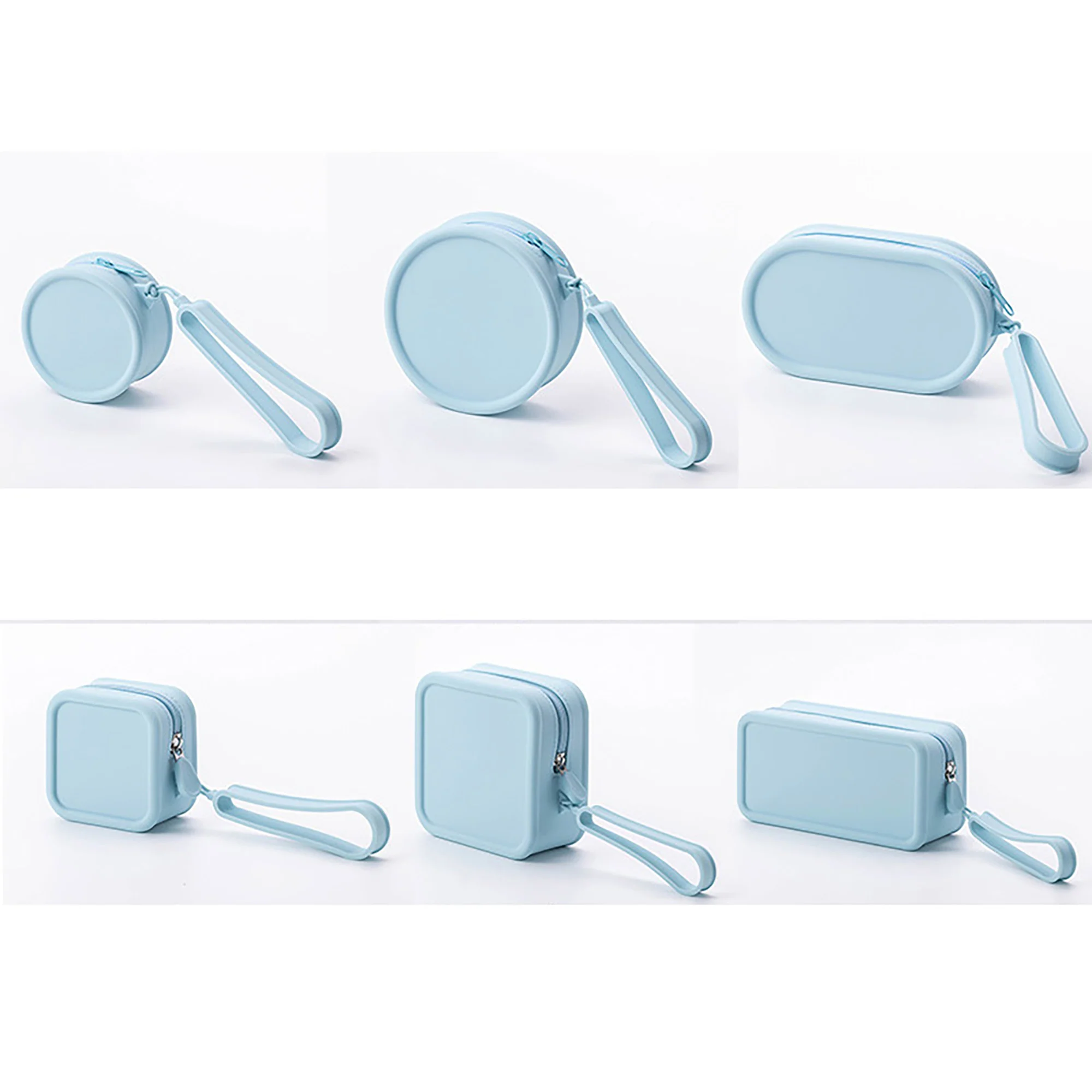 Rectangular Silicone Makeup Bag