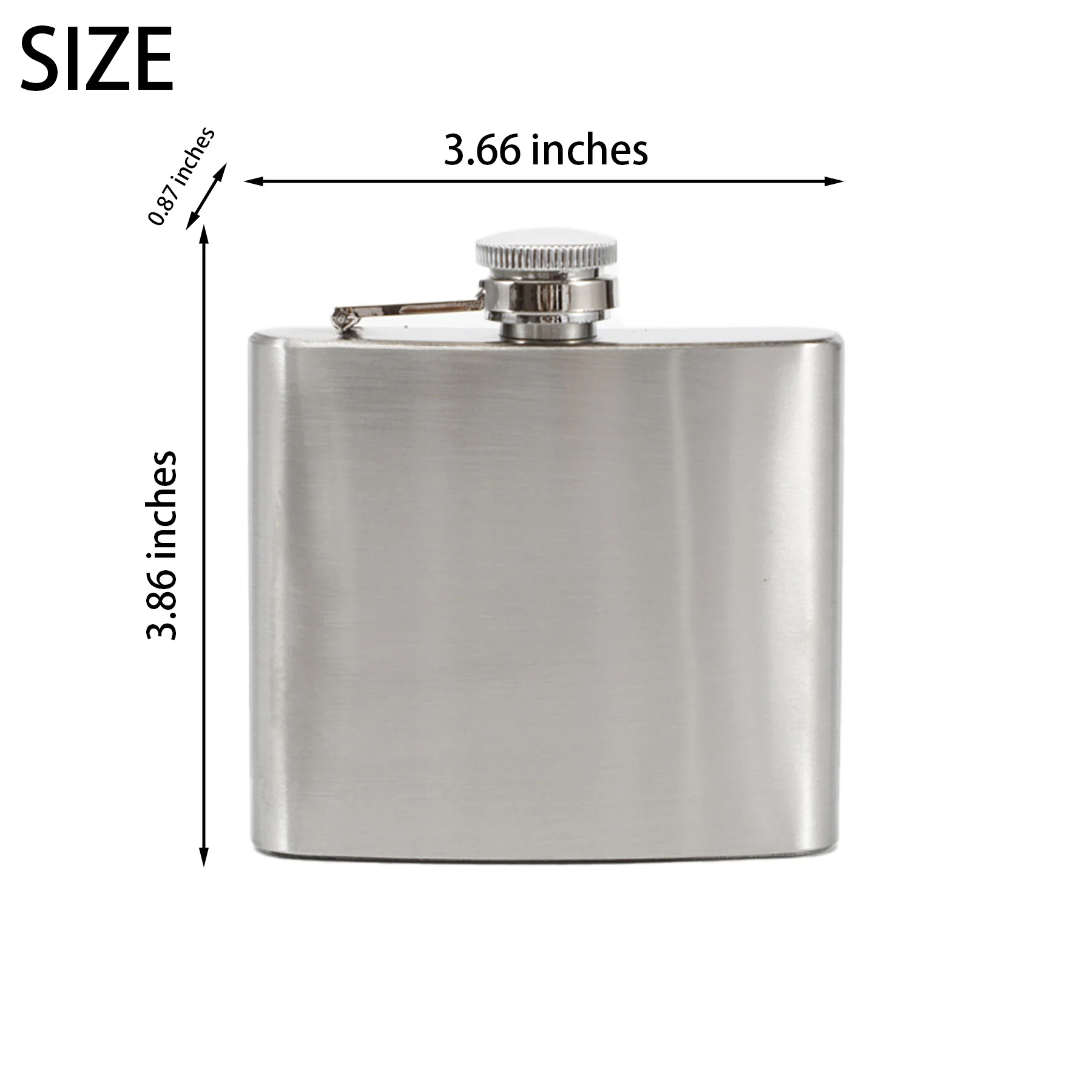 5 Oz  Stainless Steel Hip Flask