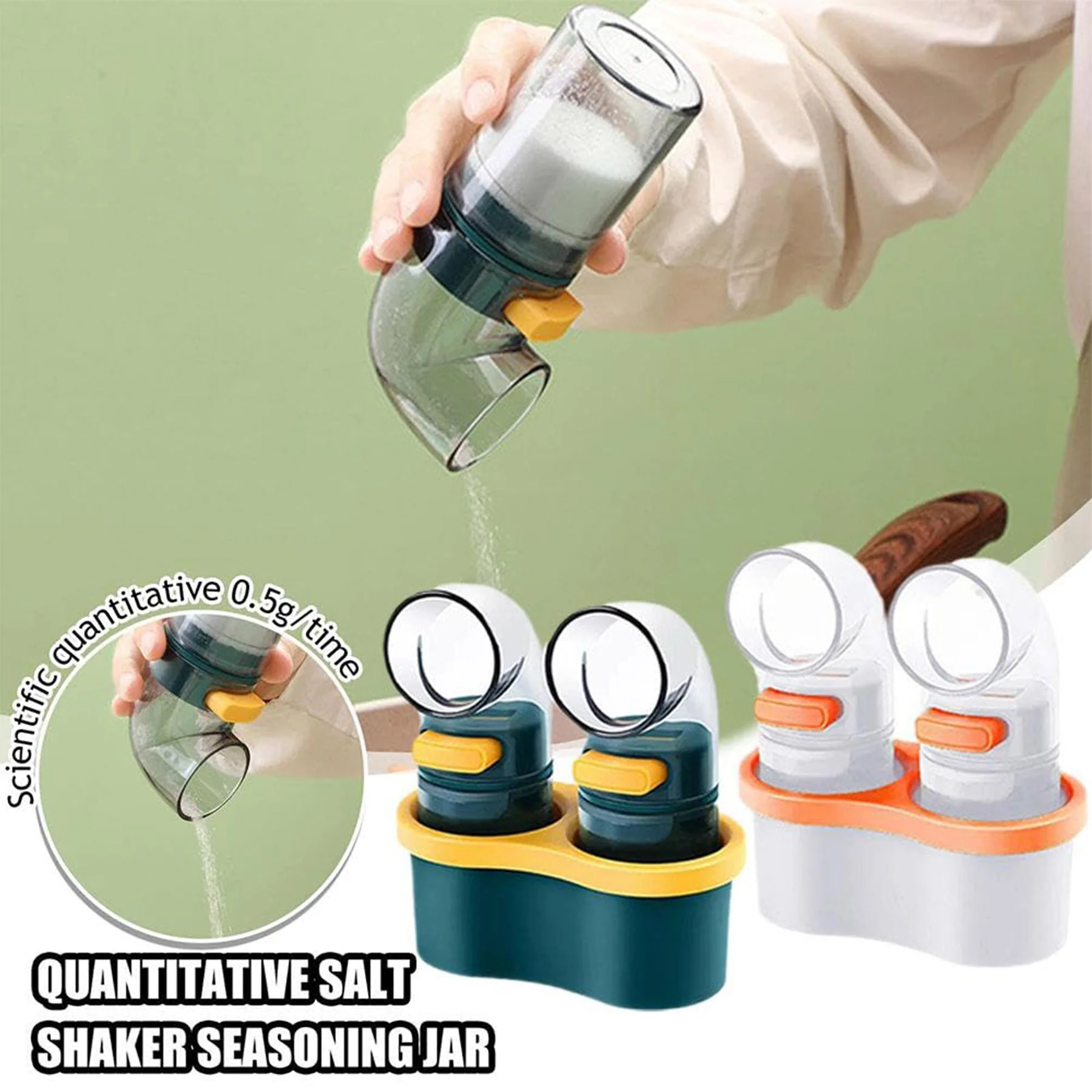 Seasoning Bottle Spice Jars Quantitative Spice Shaker