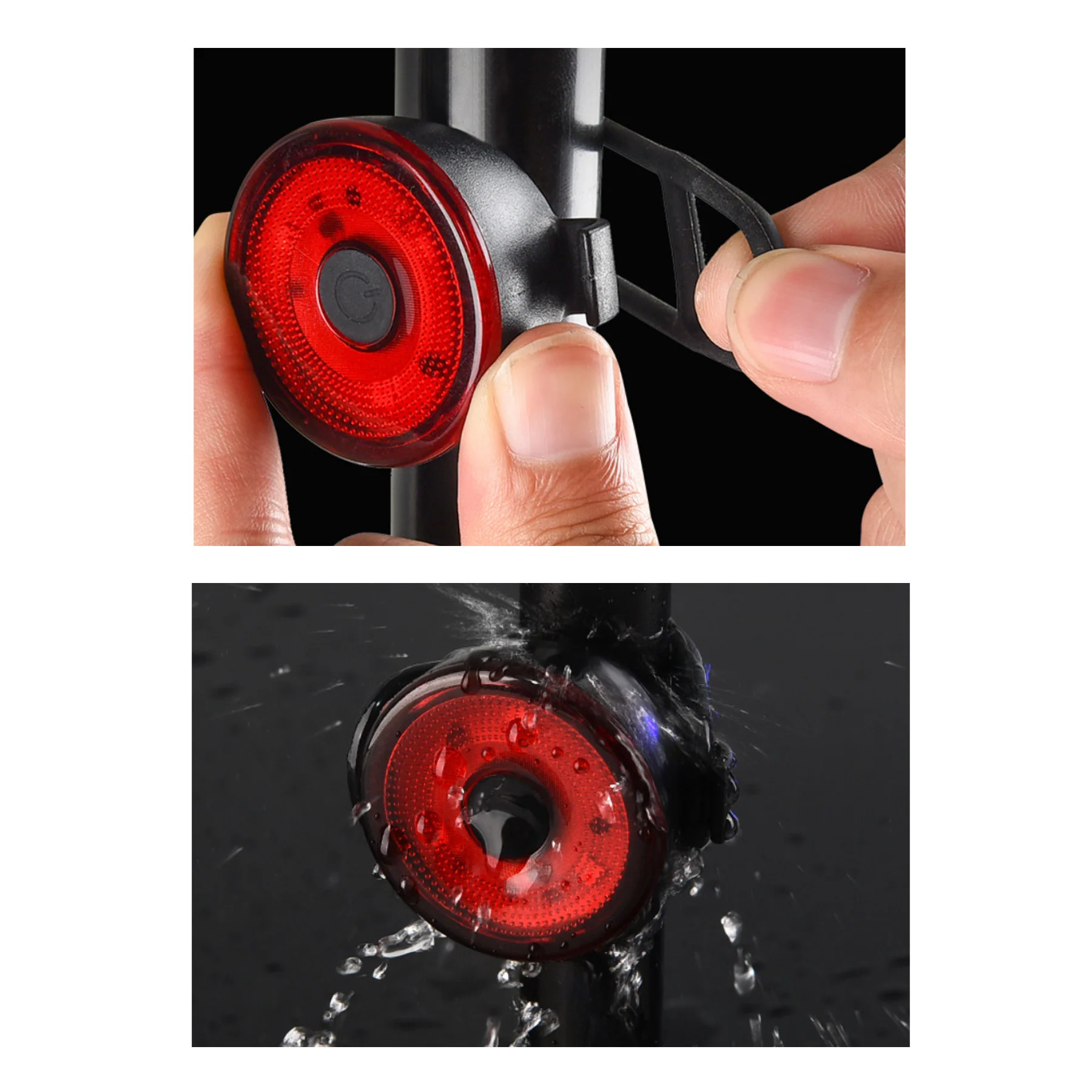 Battery-Powered Bike Tail Light