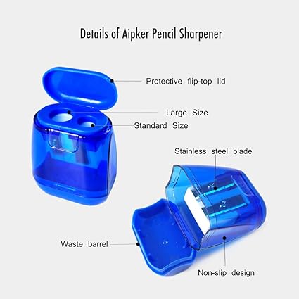 Colorful Holes Pencil Sharpeners