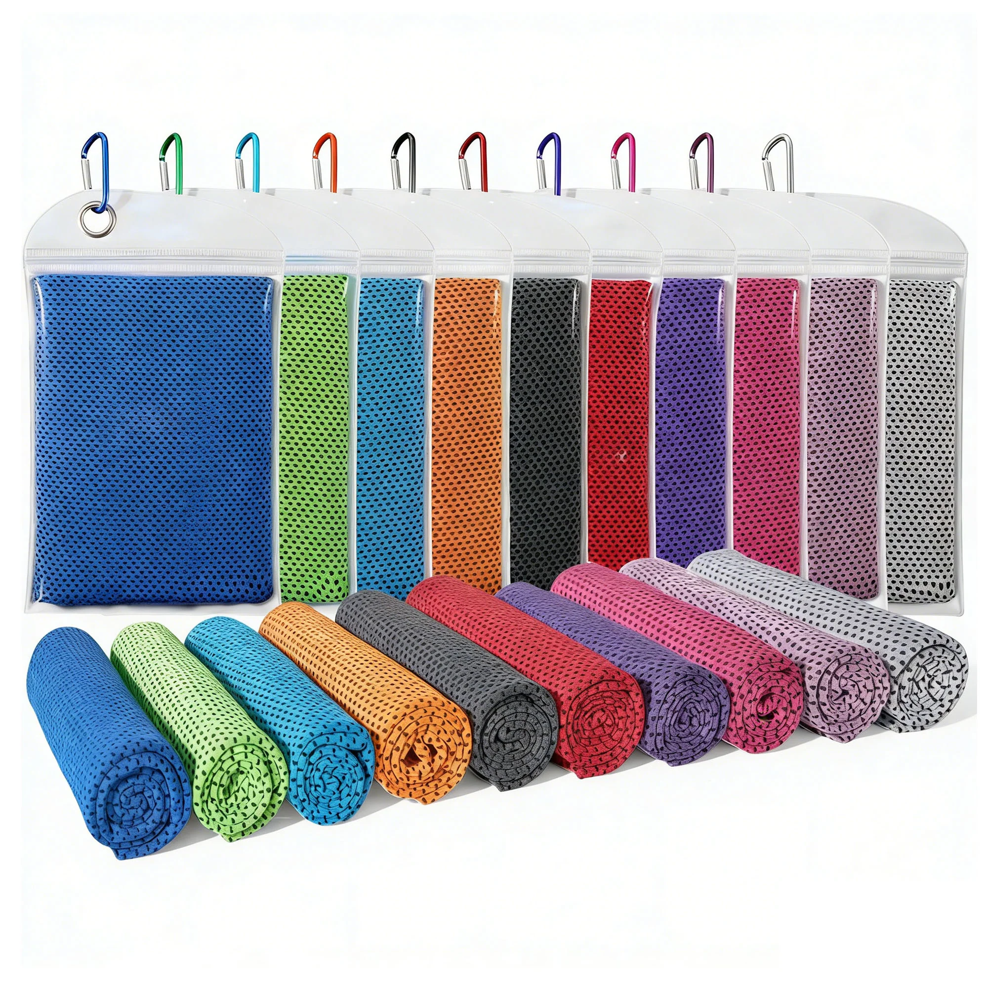 Outdoor Cooling Towel With PVC Bag