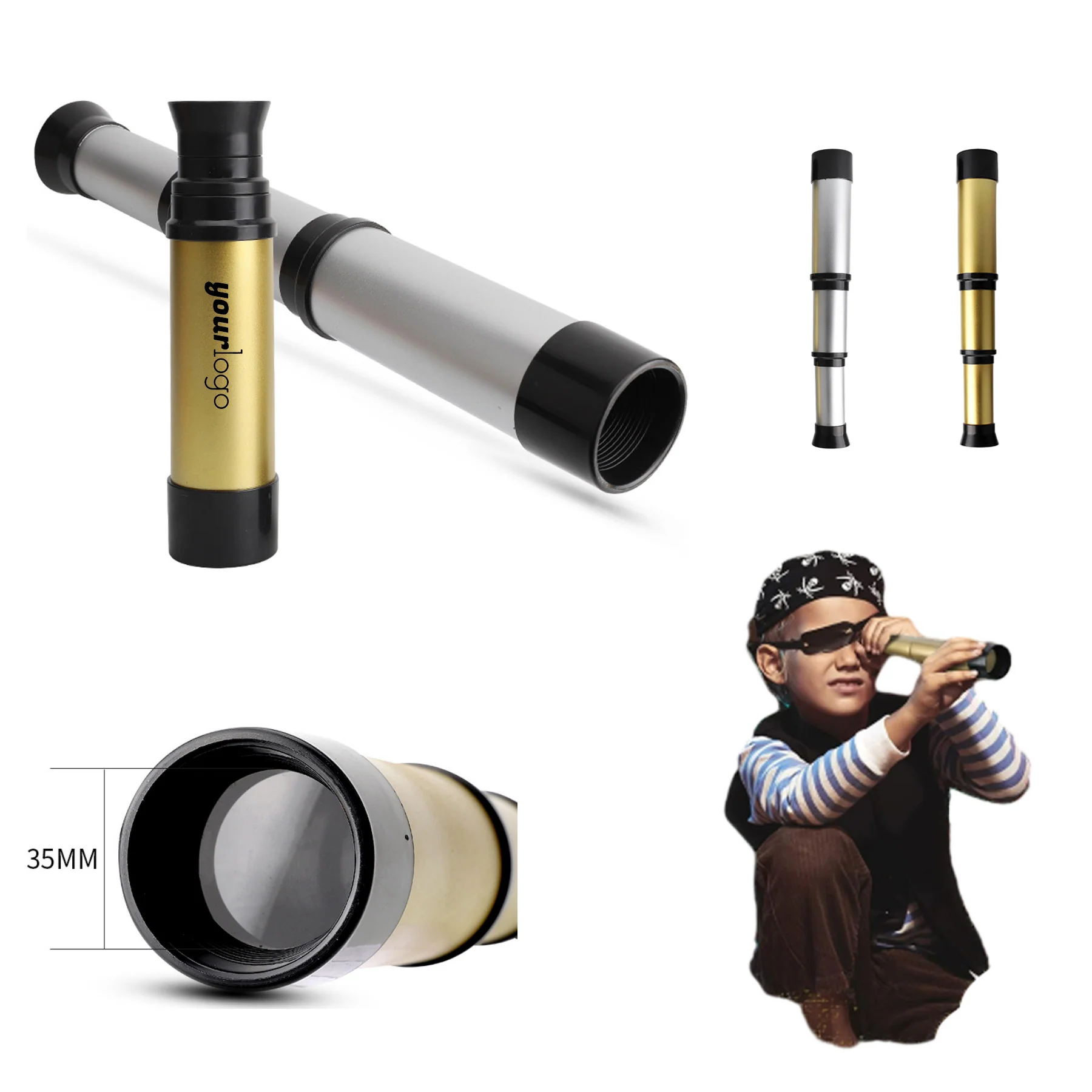 Children's Pirate Telescopic Telescope