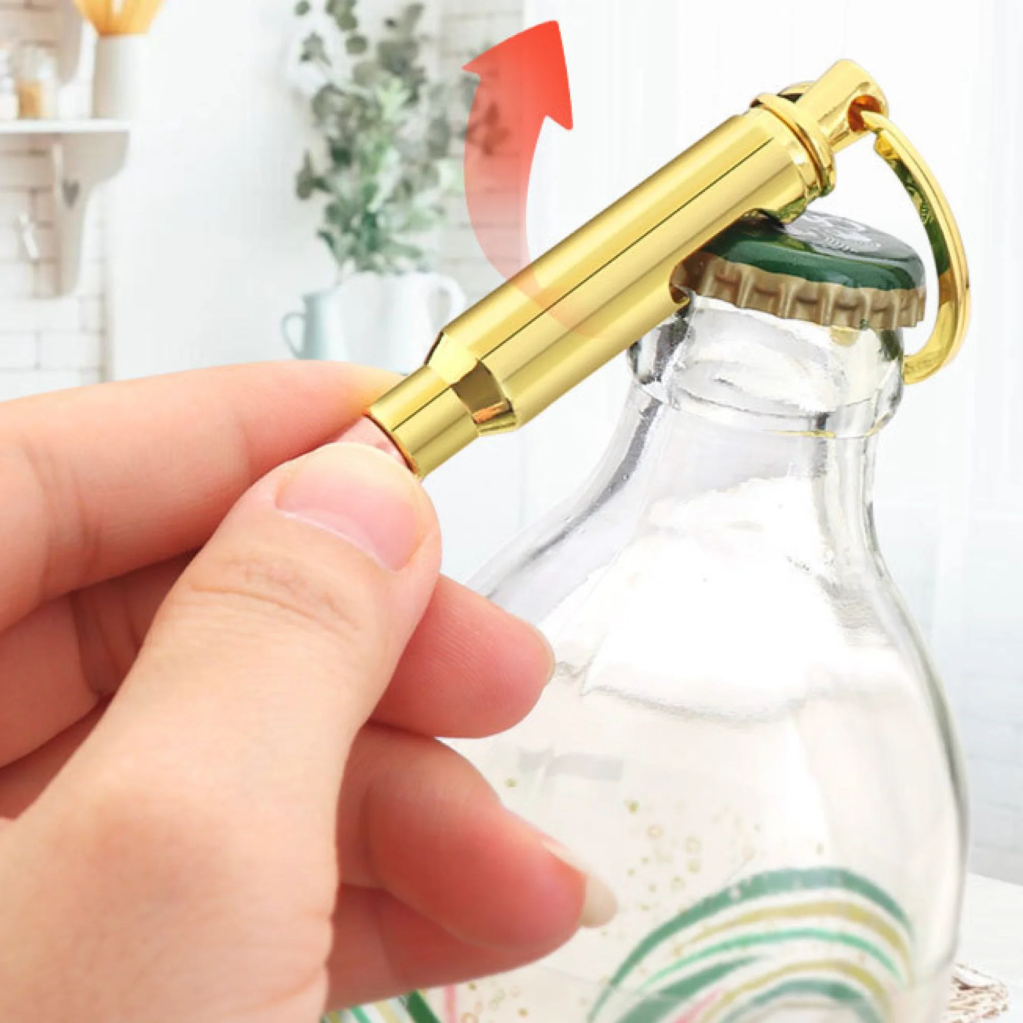 Custom Metal Bullet Bottle Opener Keychain Better Quality