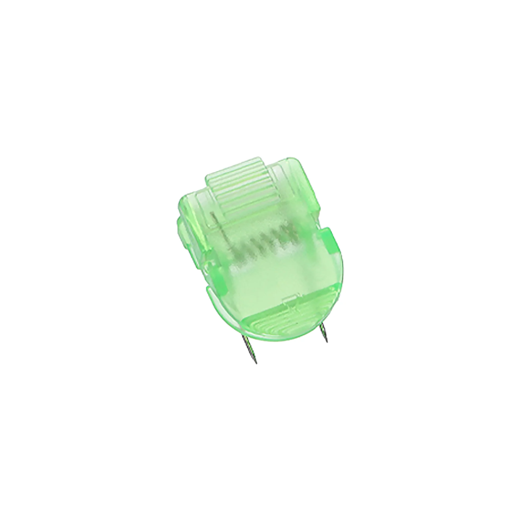 Colored Square Panel Clip With Needle