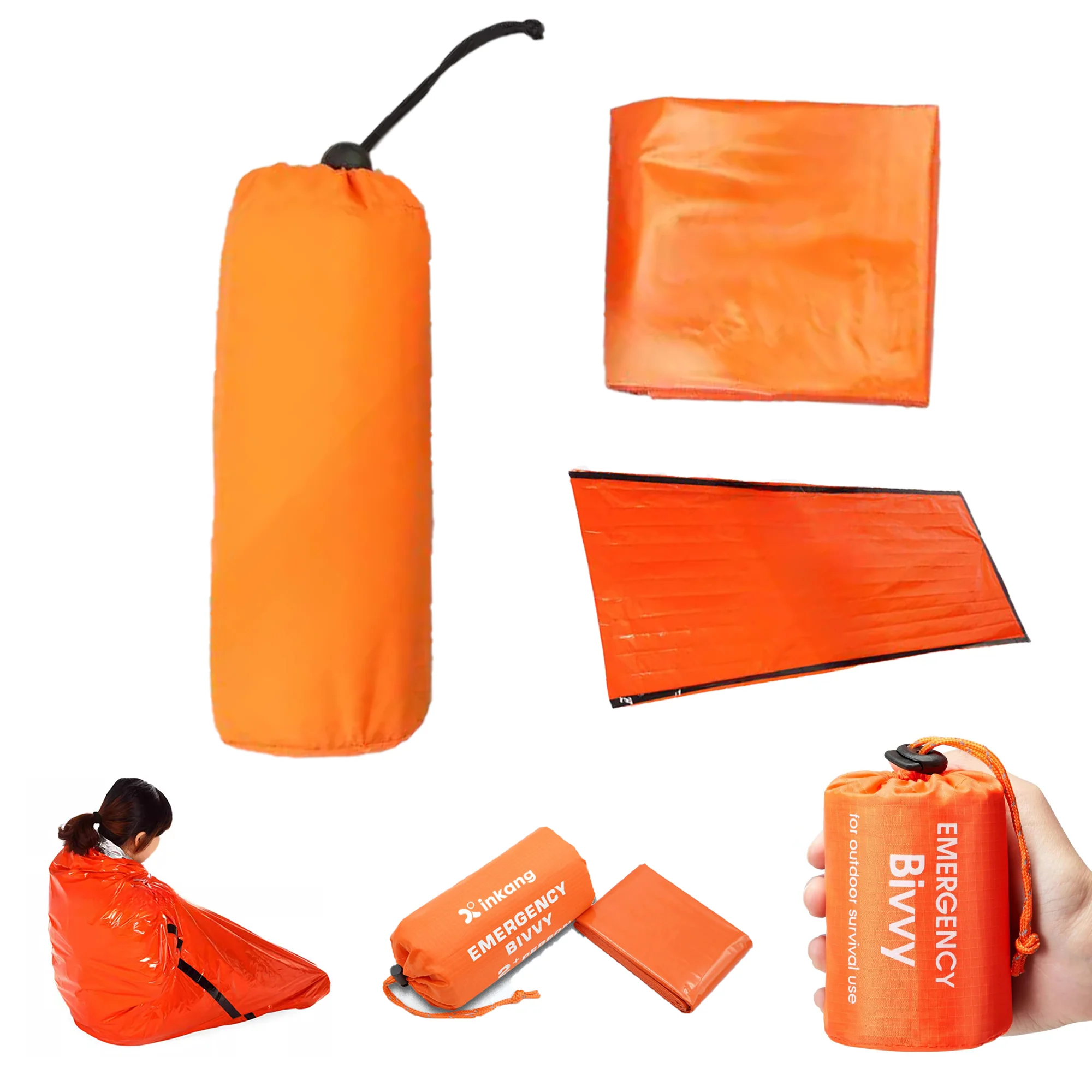 Portable Emergency Thermal Sleeping Bag