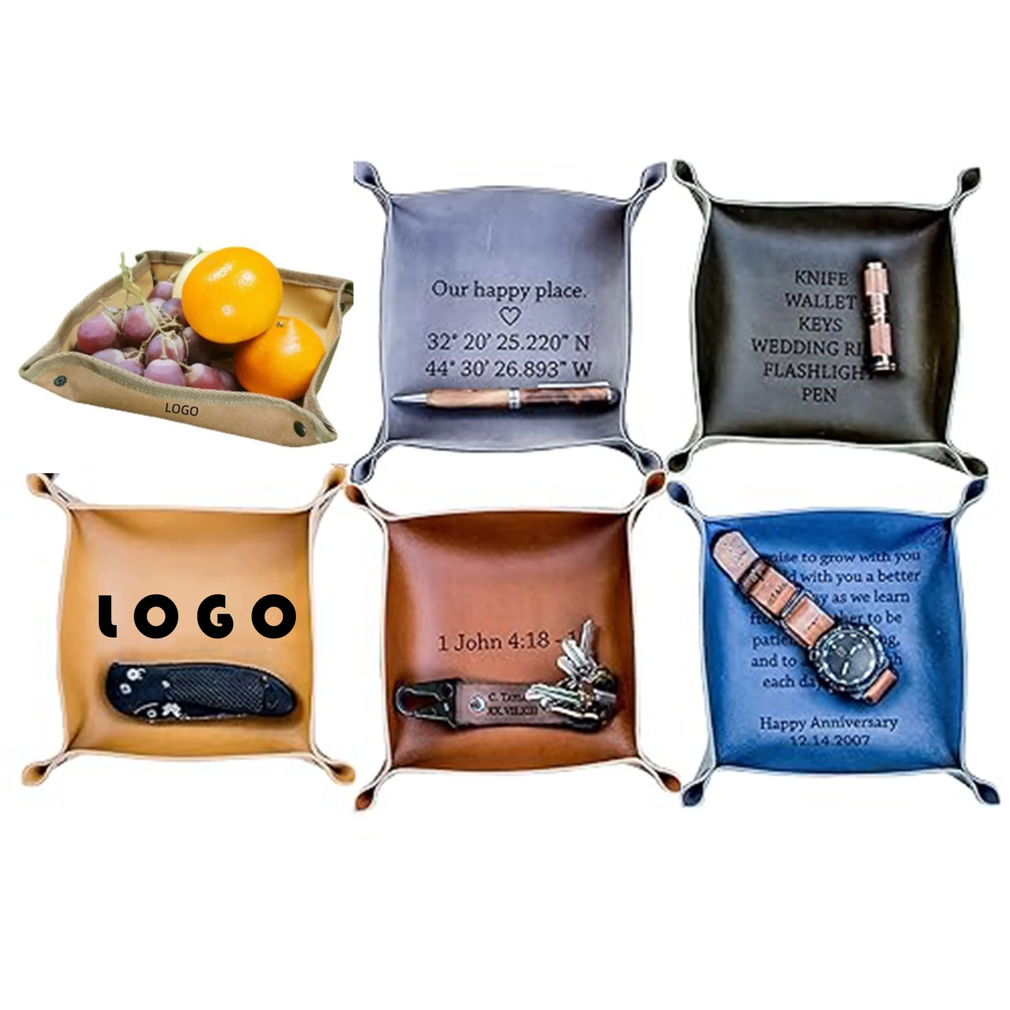 Canvas Picnic Plate