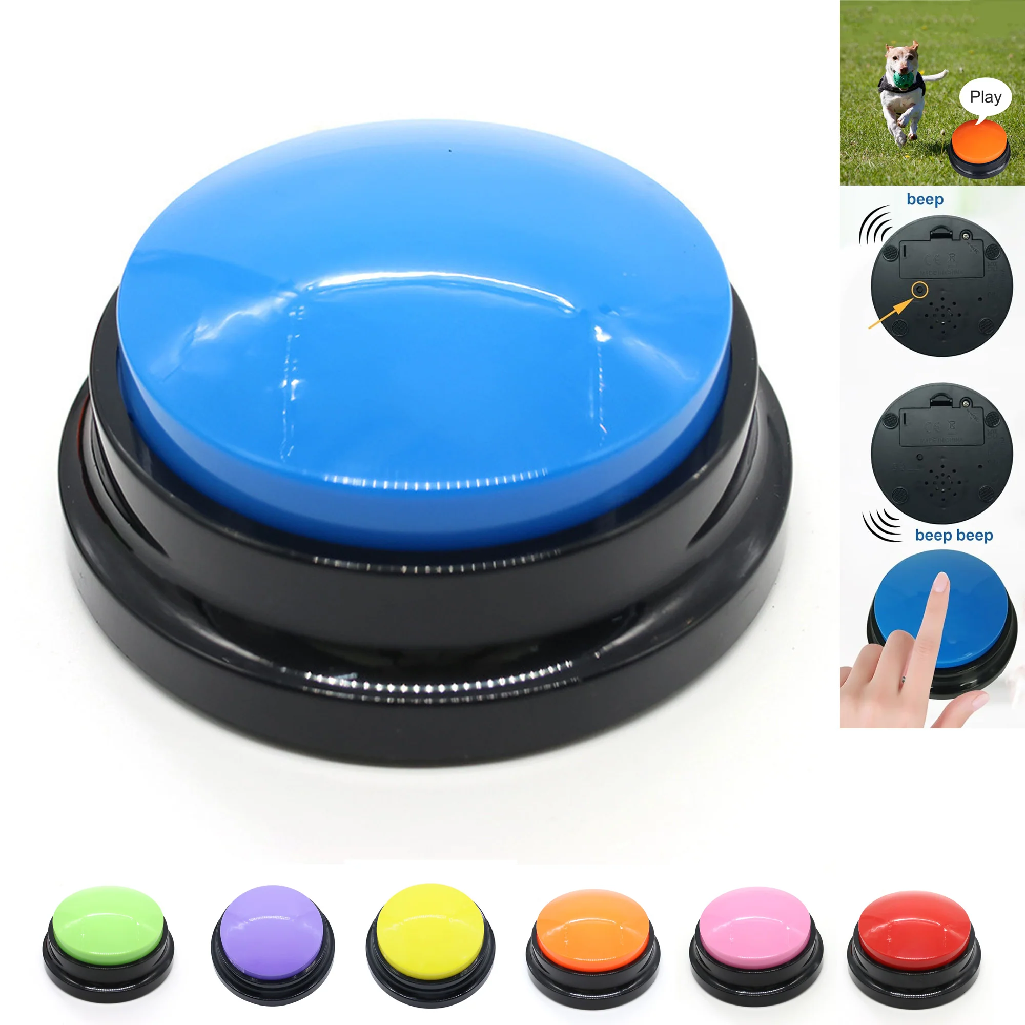 Pet Voice Recording Button
