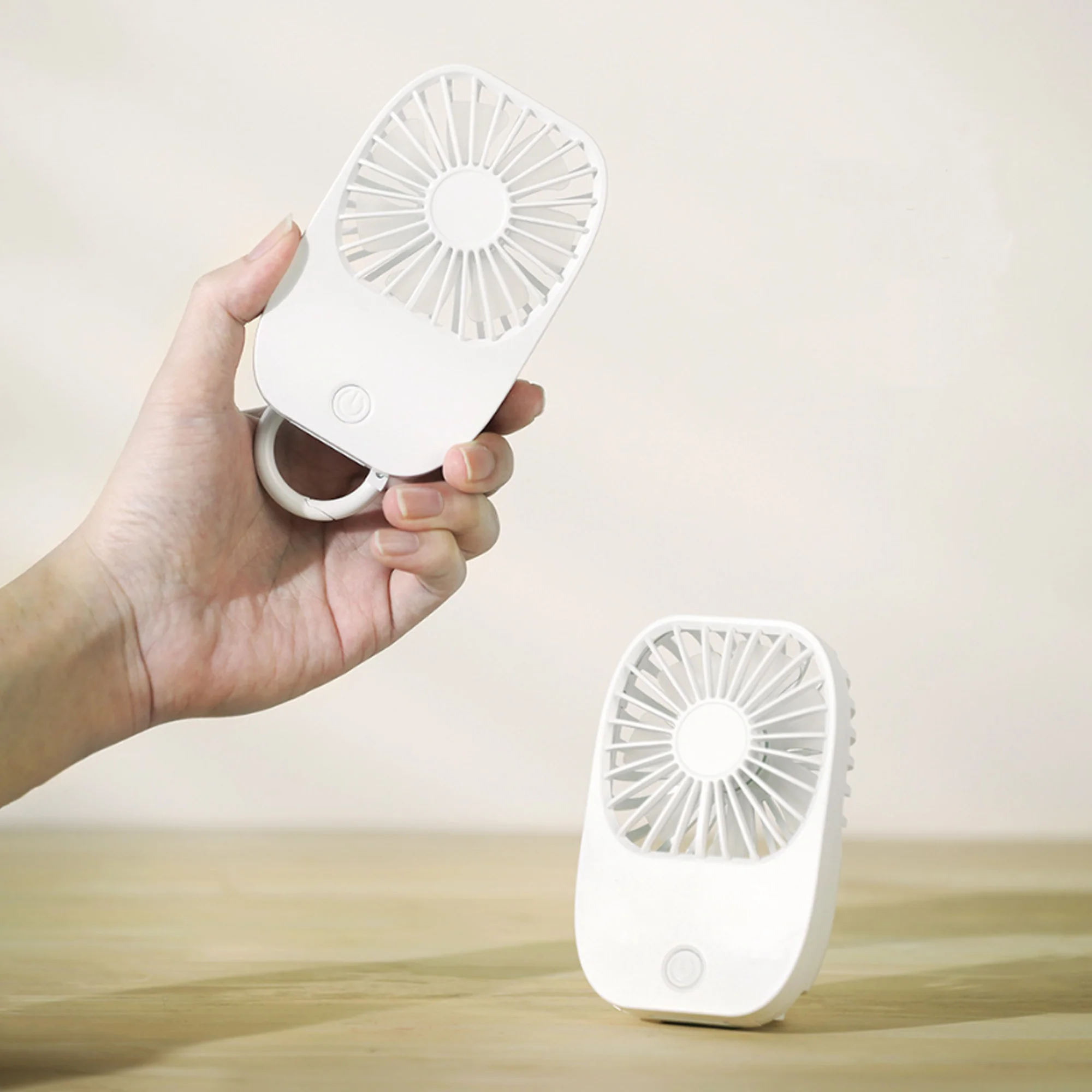 Handheld Rechargeable Table Fan