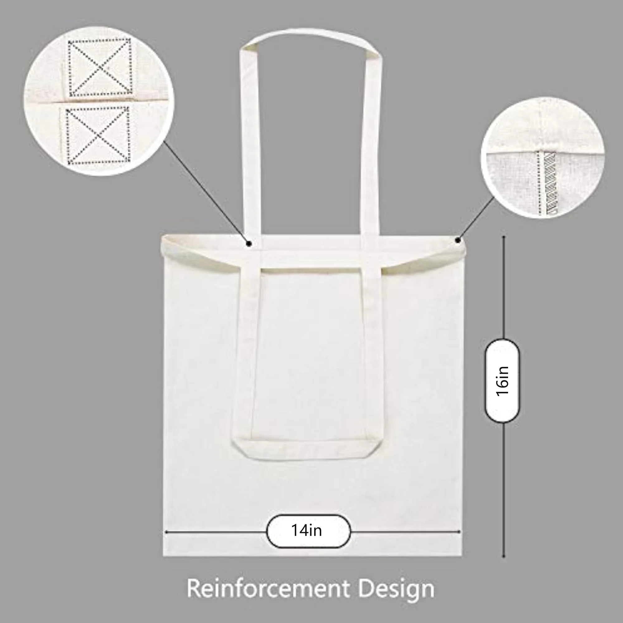 Canvas Tote Shopping Bag